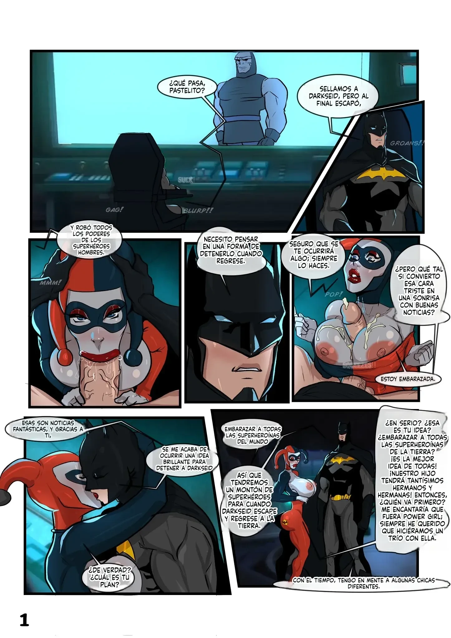 Batman Impregnates The DC Universe - Lasga Claven (DC) 2