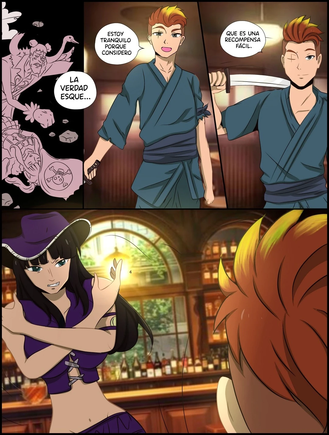Cazarrecompensas O Amante - Ducki (One Piece) 4
