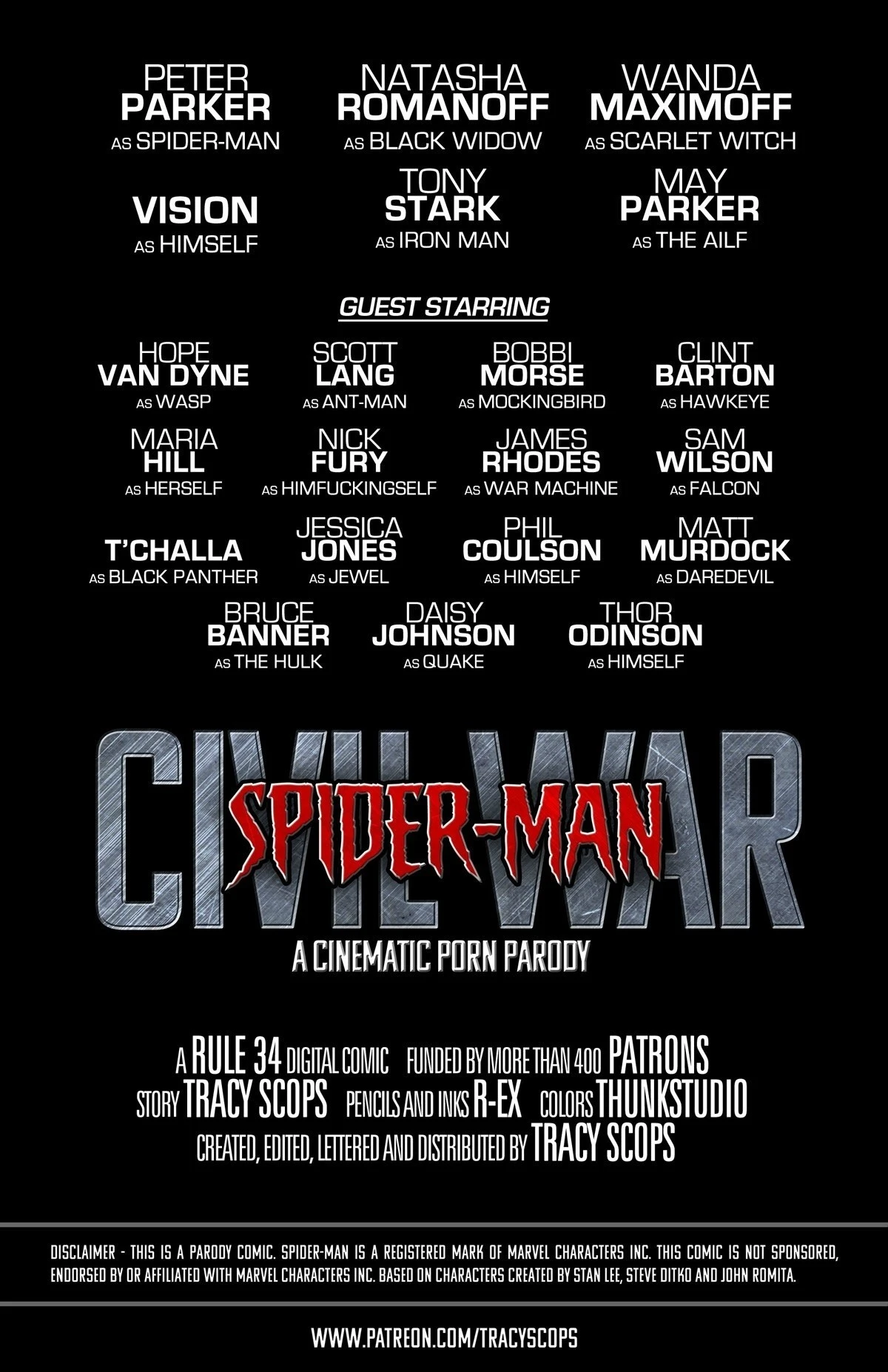 Civil War – Tracy Scops (Marvel) 2