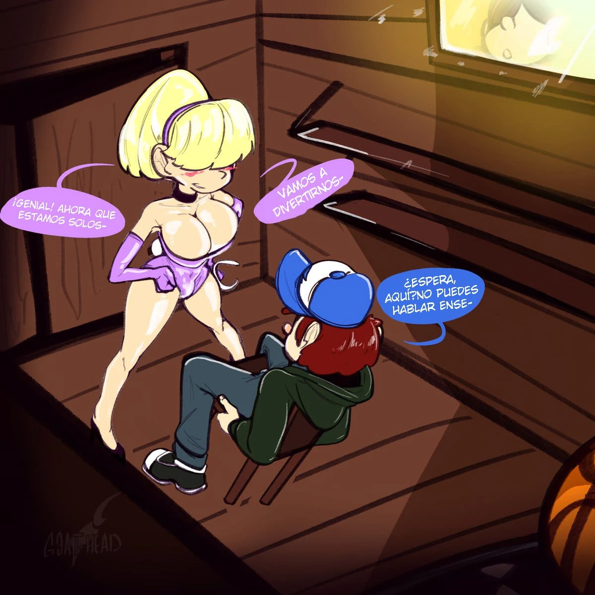 Dippers distraction (Gravity Falls) 4
