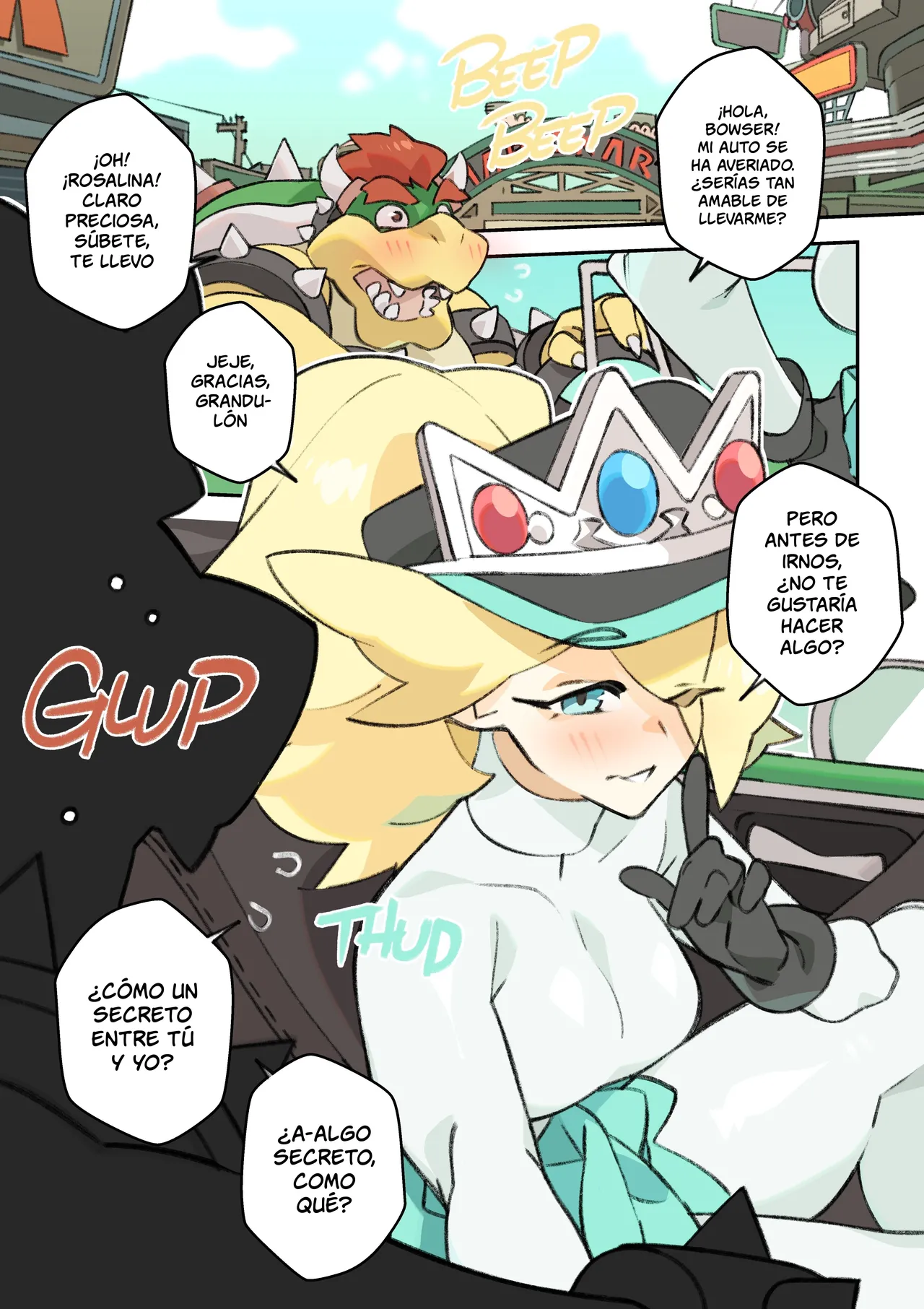 Drift Into Rosalina's Galaxy (Super Mario Bros) 4
