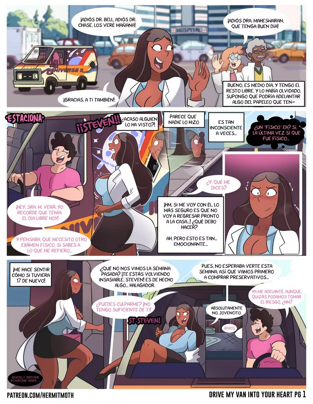 Drive my Van into your Hearth (Steven Universe) 1