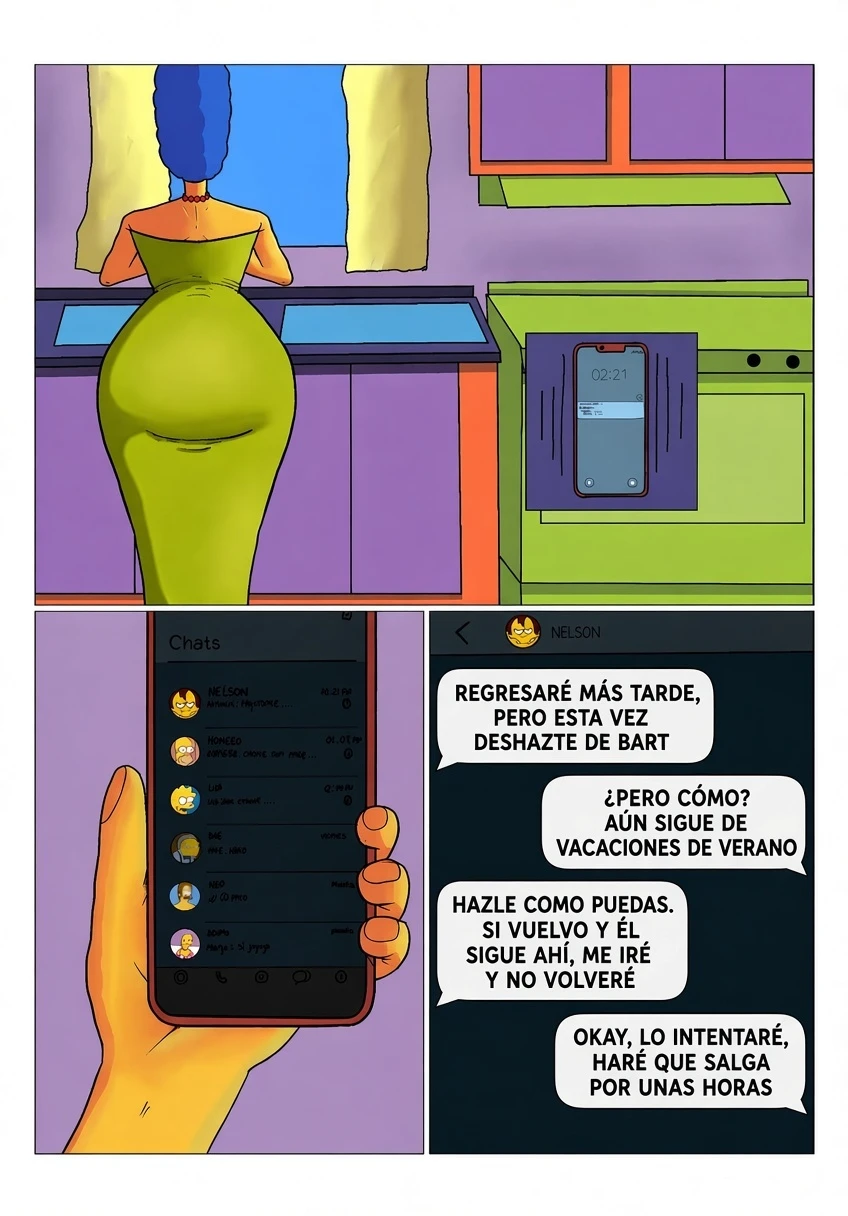 El Secreto De Marge - RoseF (Los Simpson) 6