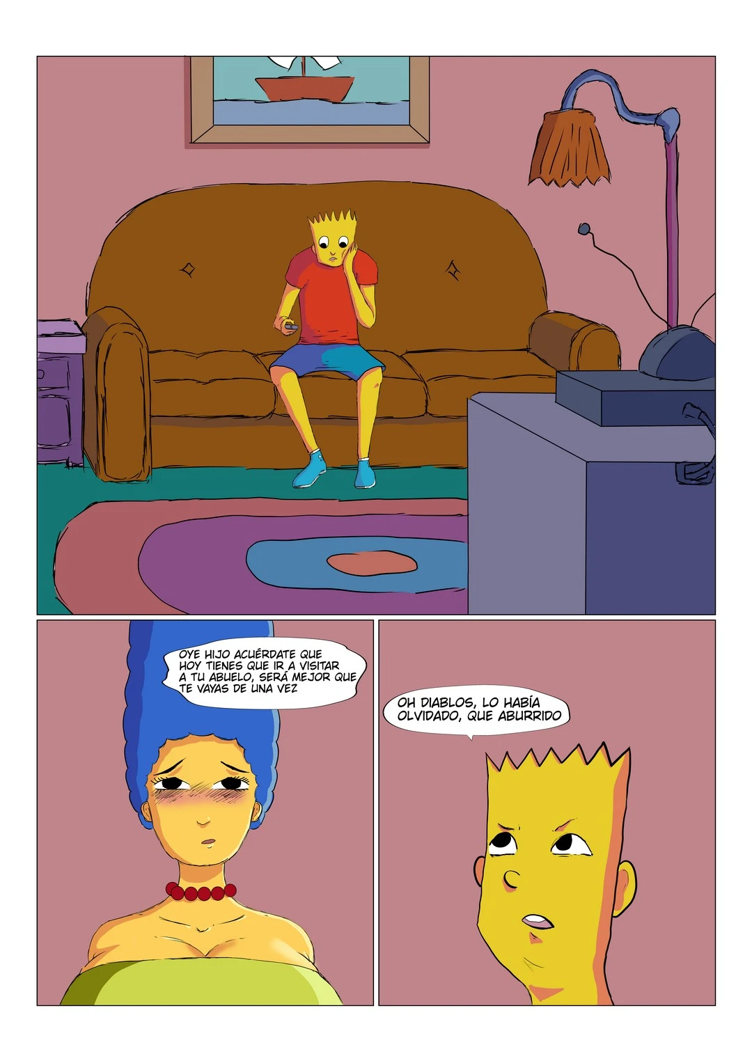 El Secreto De Marge - RoseF (Los Simpson) 7
