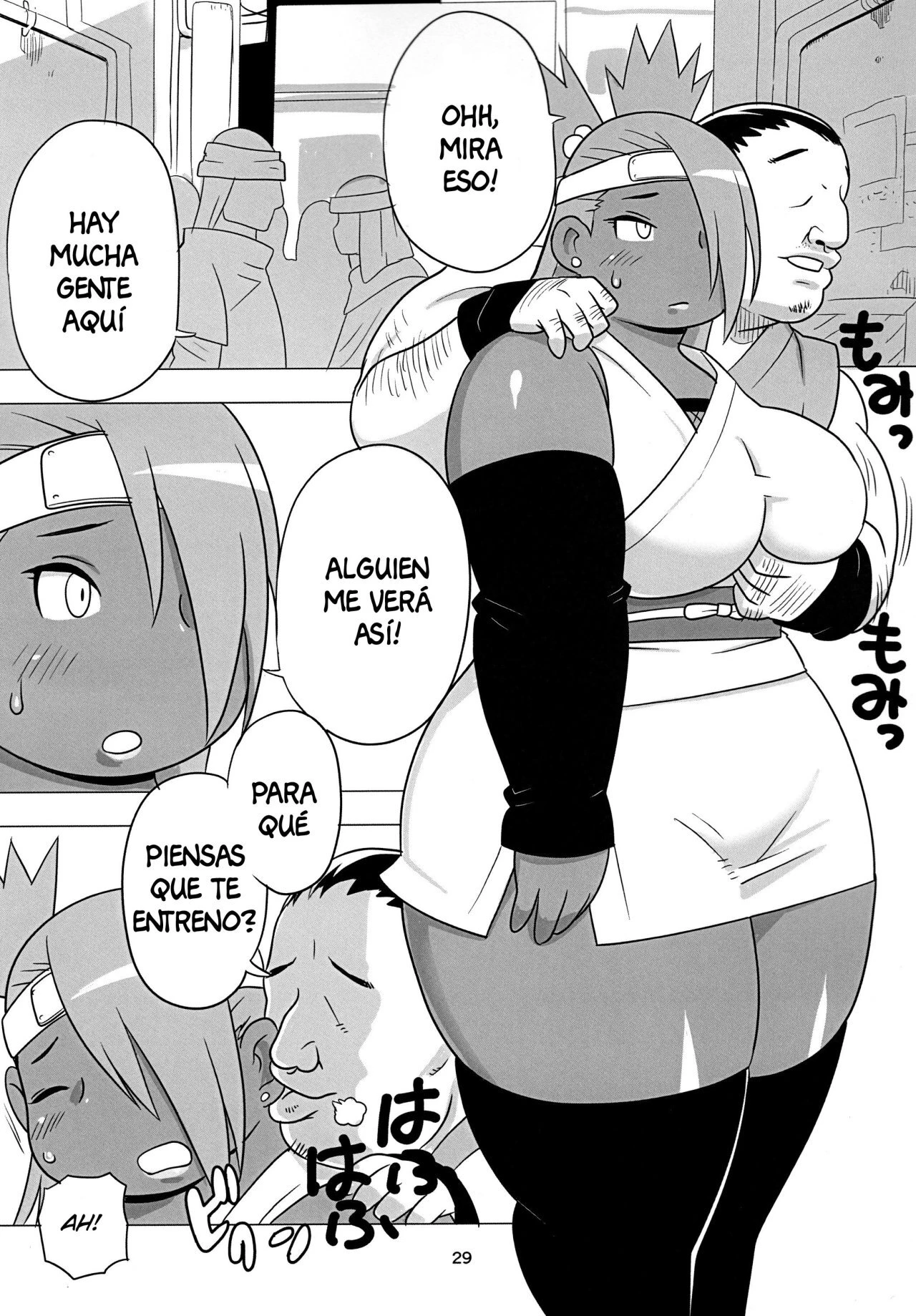 El entrenamiento de Chouchou (Naruto) 6