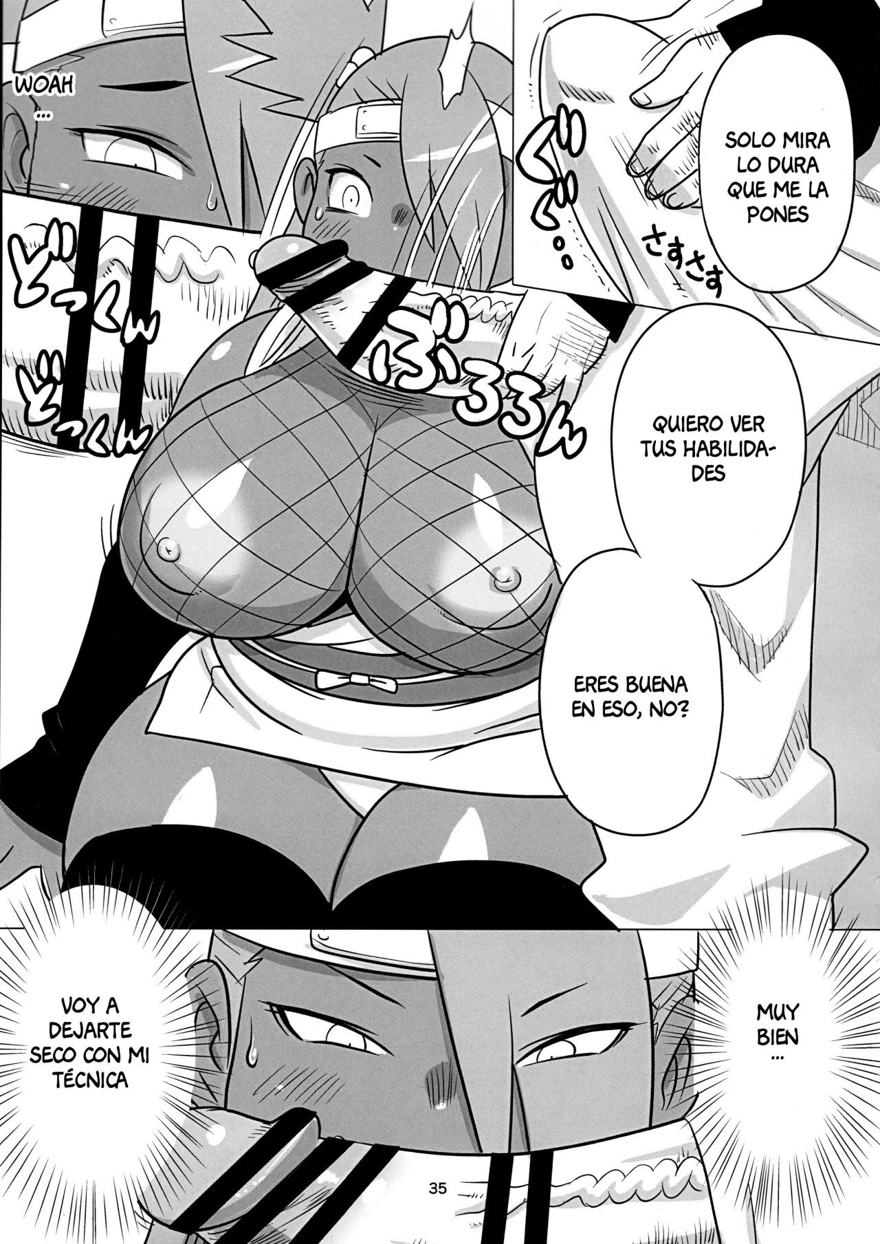 El entrenamiento de Chouchou (Naruto) 12