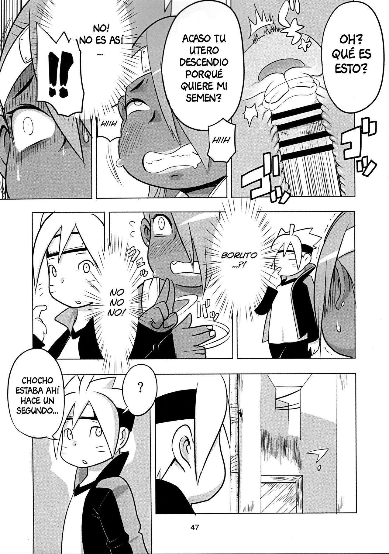 El entrenamiento de Chouchou (Naruto) 24