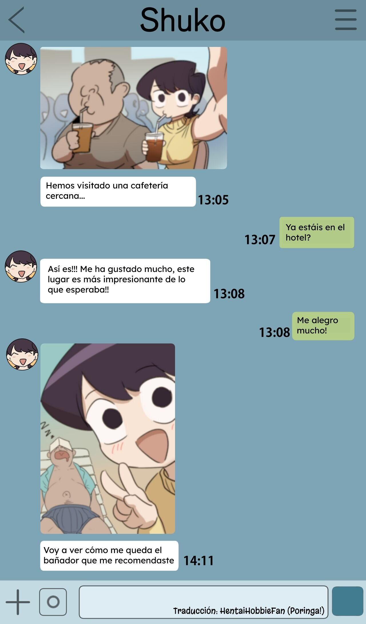 El viaje de Shuuko Komi's Netorase (Komi-San) 3