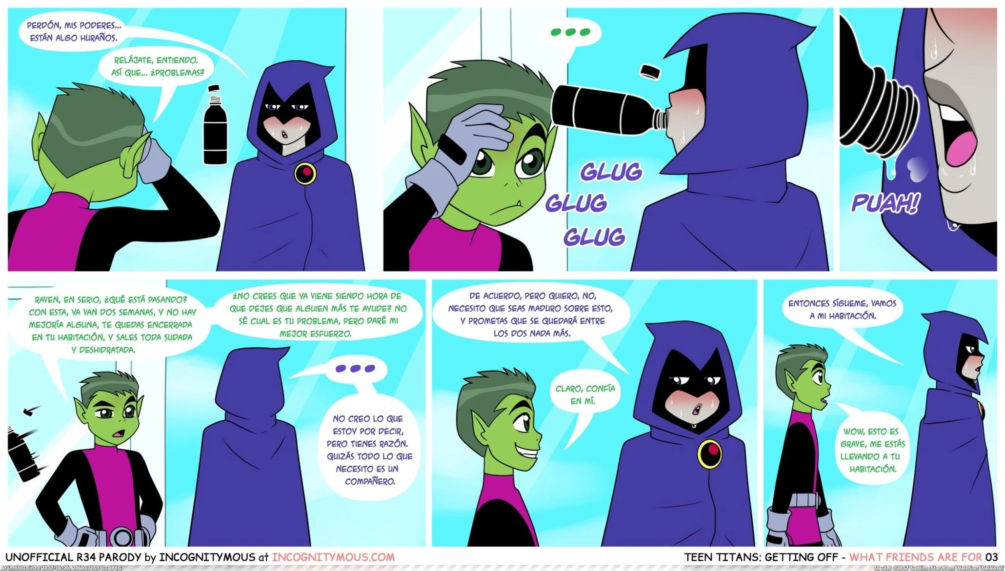 Getting Off (Teen Titans) 3