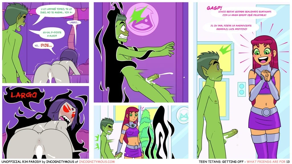 Getting Off (Teen Titans) 13