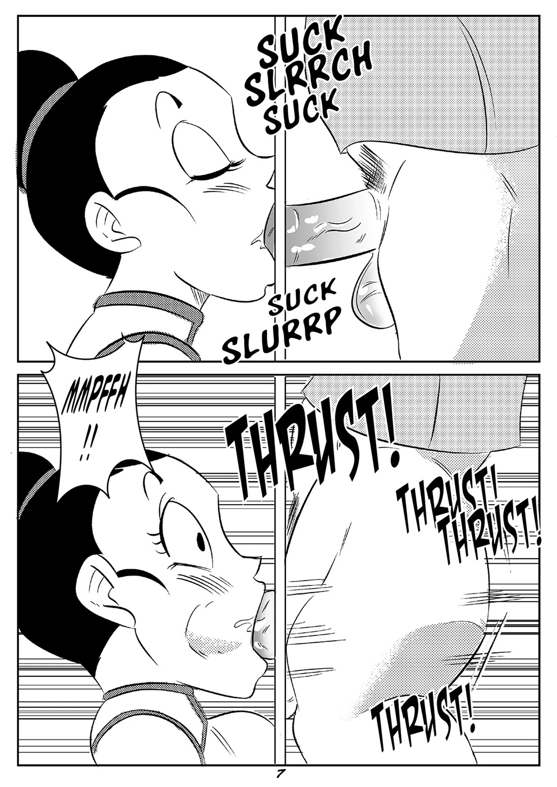HOLE MILK (Dragon Ball) 7