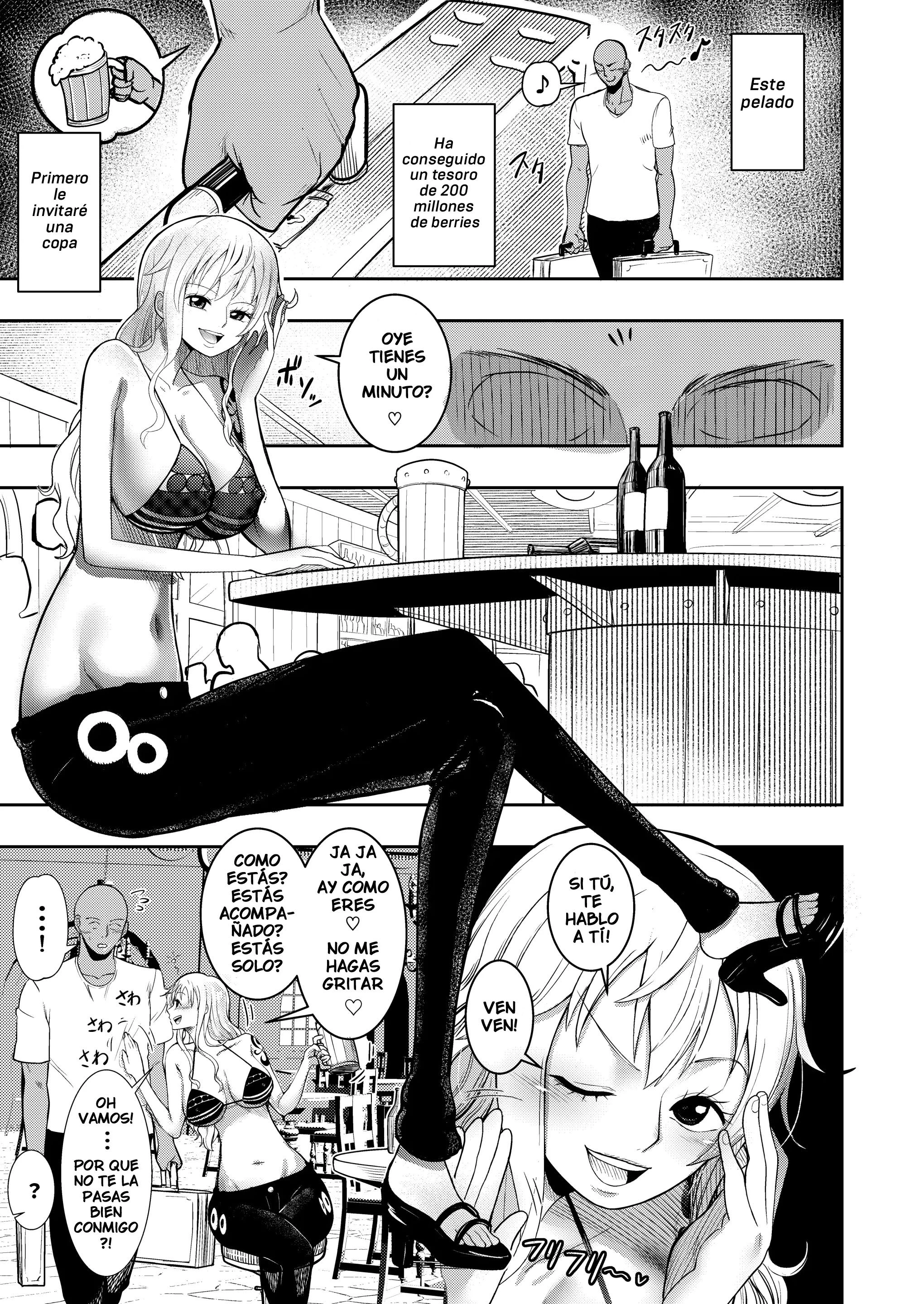 Hage Mob To Nami-San Wakarase Honban Yakyuuken (One Piece) 3