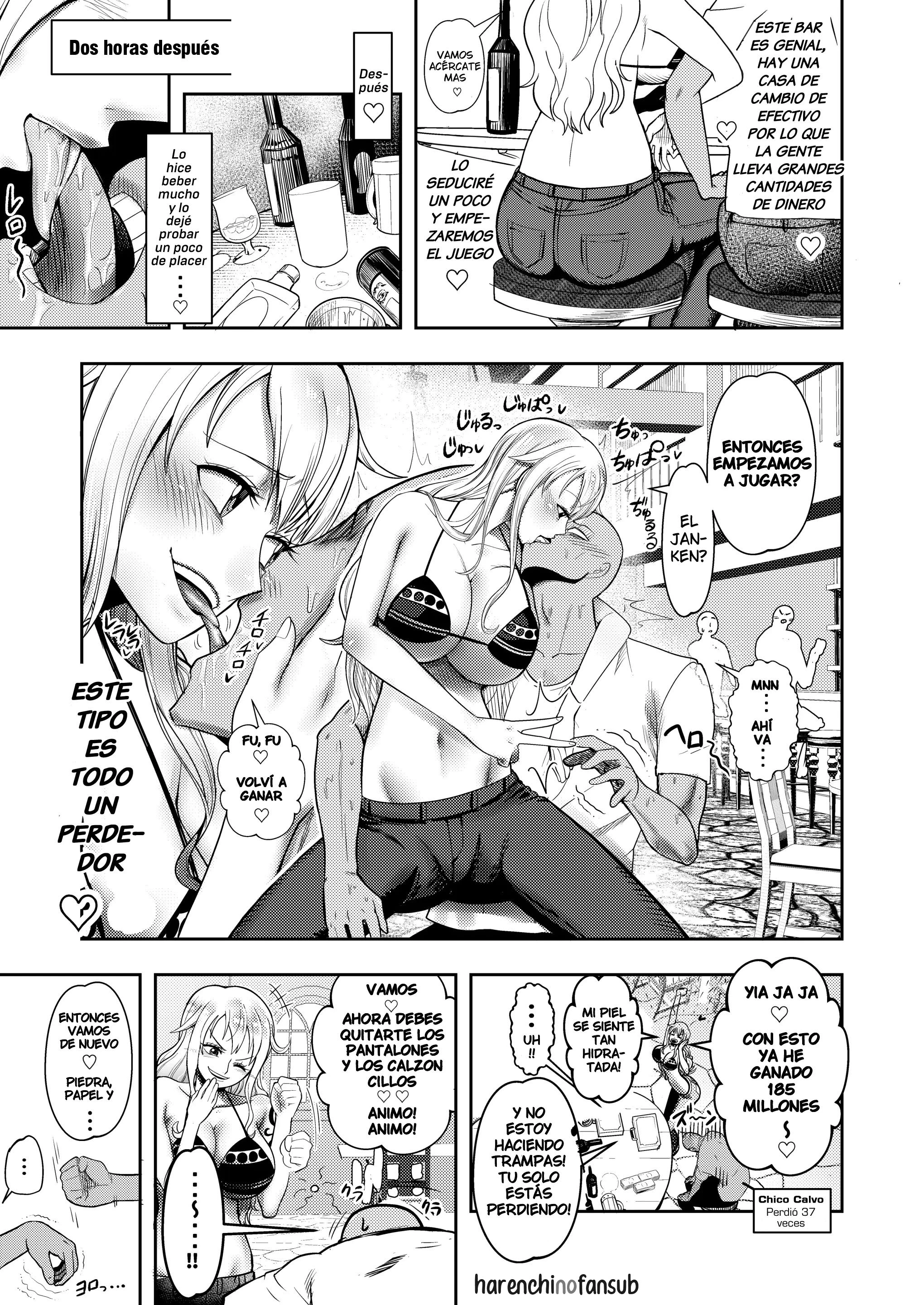 Hage Mob To Nami-San Wakarase Honban Yakyuuken (One Piece) 5