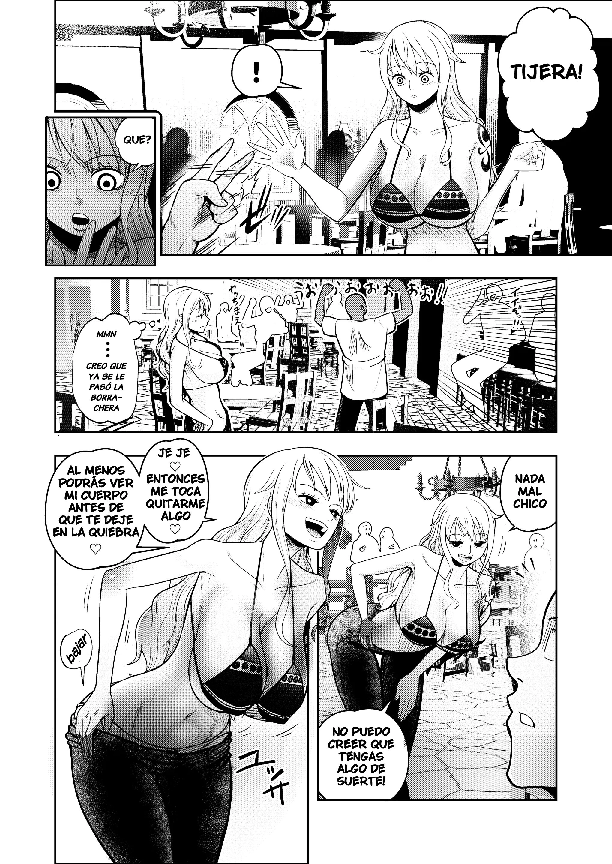 Hage Mob To Nami-San Wakarase Honban Yakyuuken (One Piece) 6