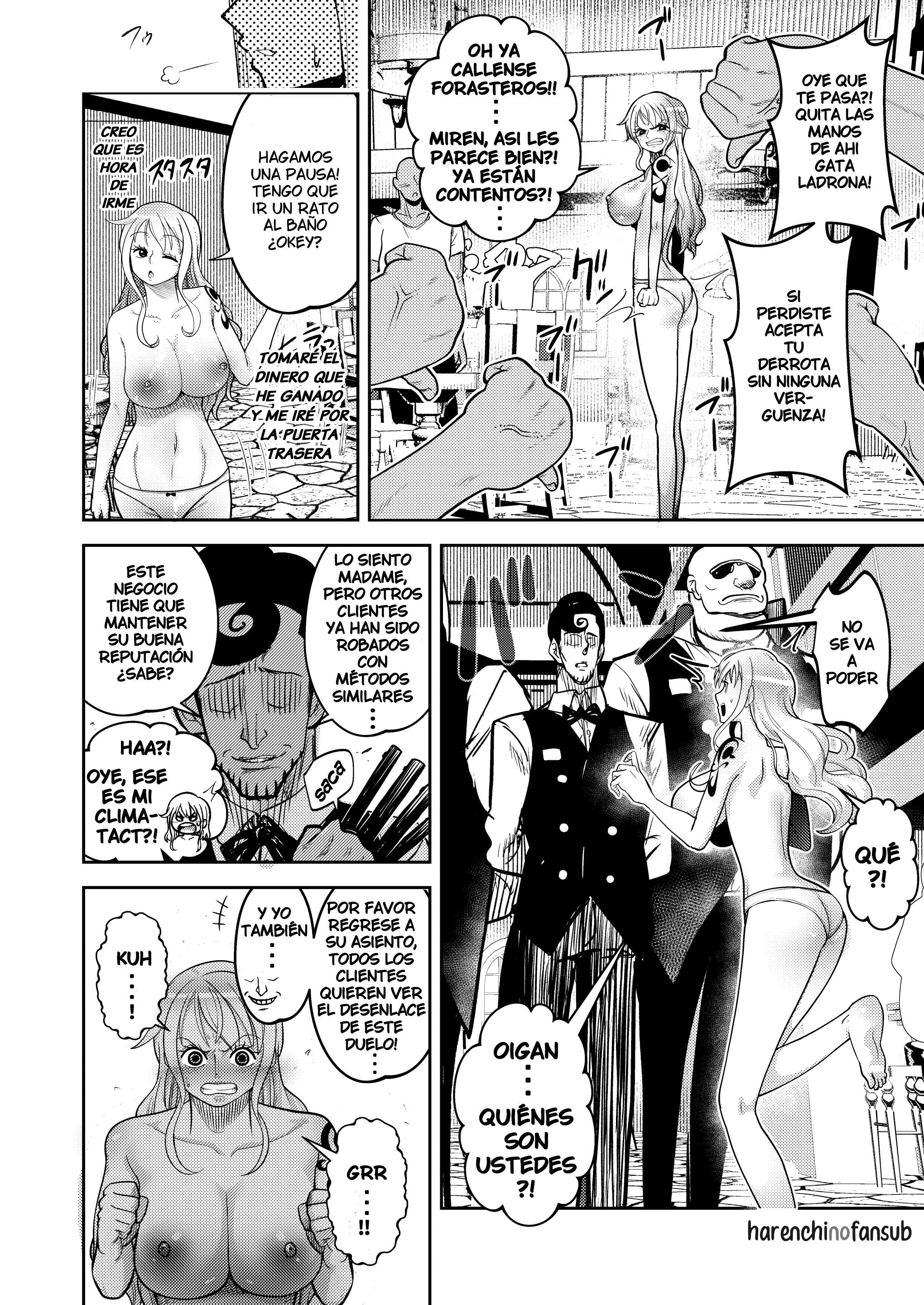 Hage Mob To Nami-San Wakarase Honban Yakyuuken (One Piece) 10