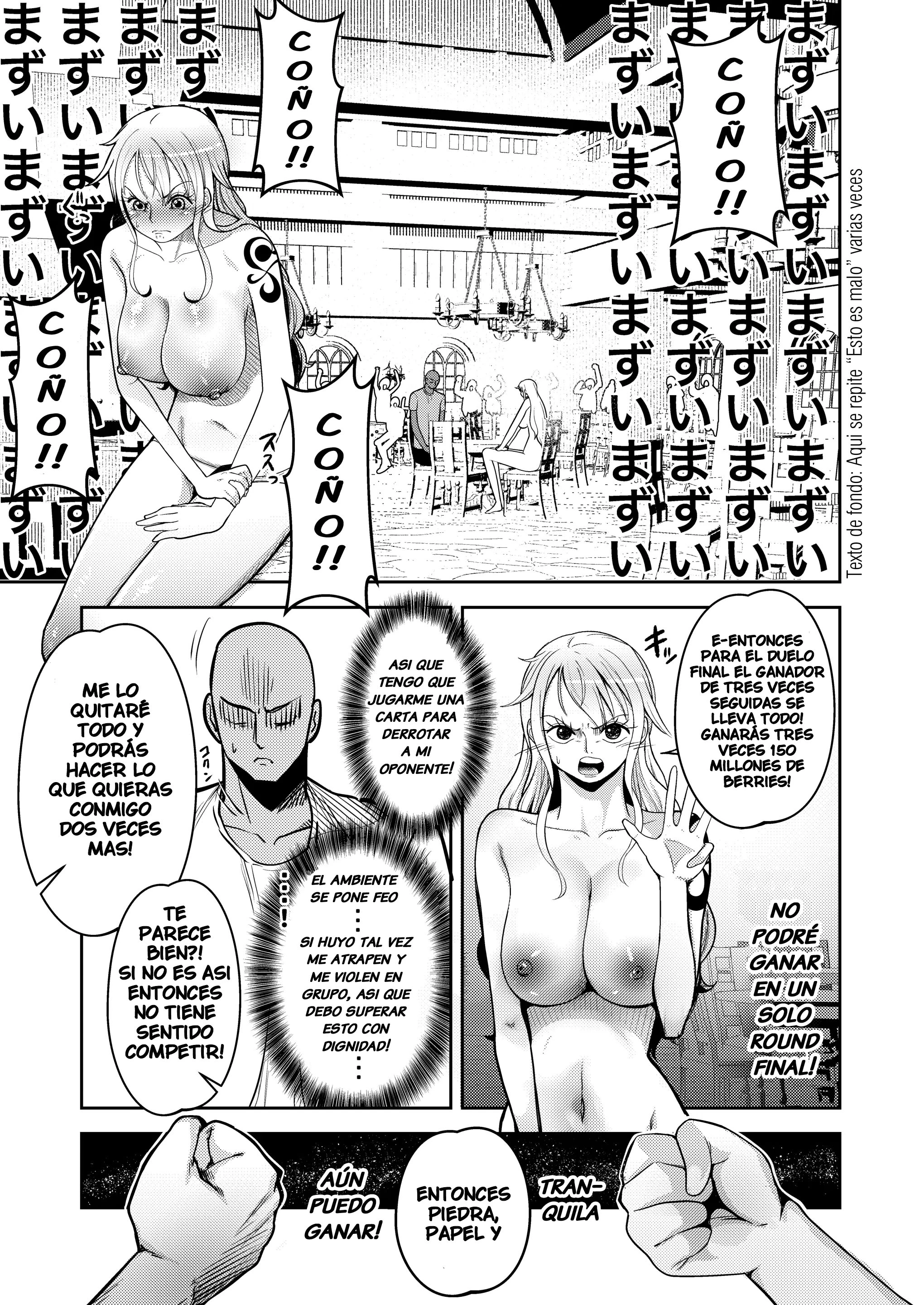 Hage Mob To Nami-San Wakarase Honban Yakyuuken (One Piece) 11