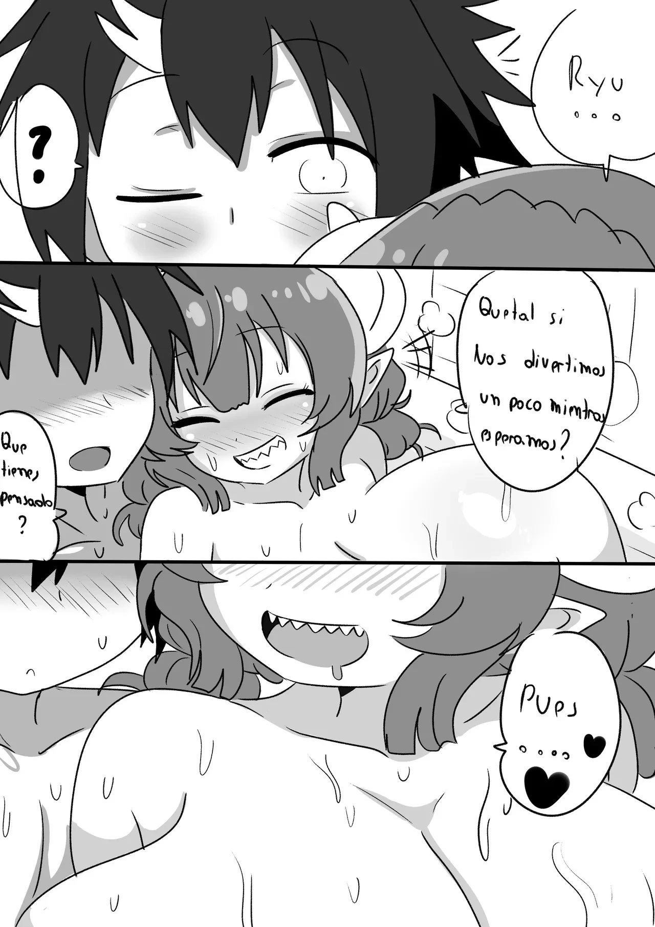 Happy Valentine Day (Kobayashi-san Maid Dragon) 11
