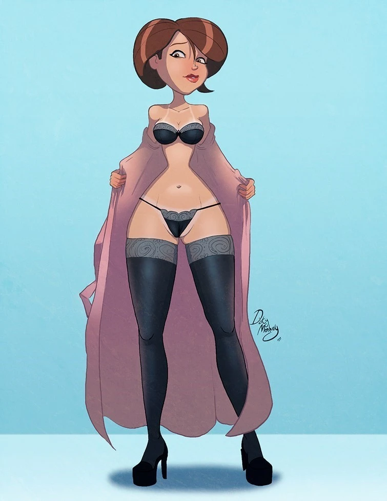 Helen vs Boss - Duty Monkey (Los Increibles) 2