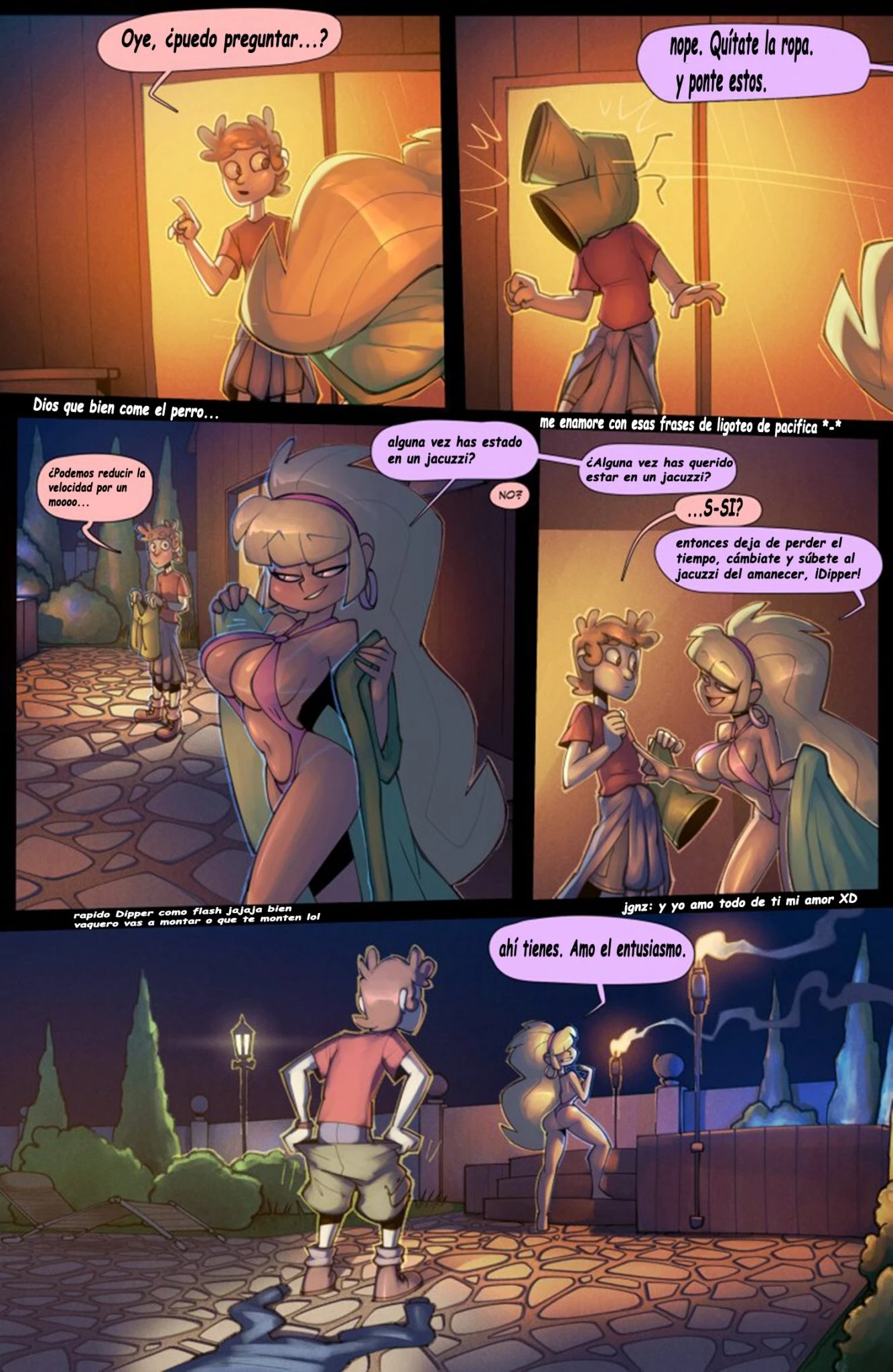 Hot Tub Hijinx (Gravity Falls) 4