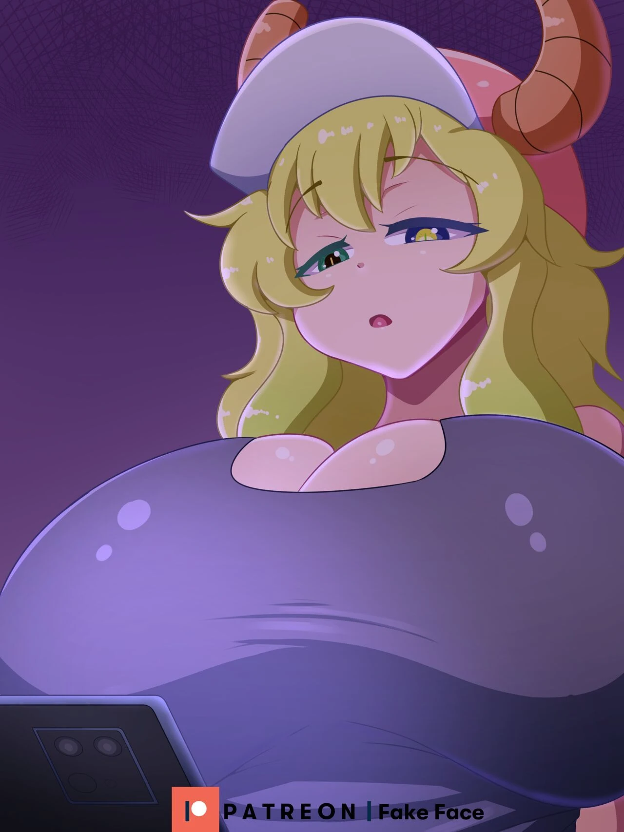 Ilulu - Fake Face (Kobayashi-San) 10