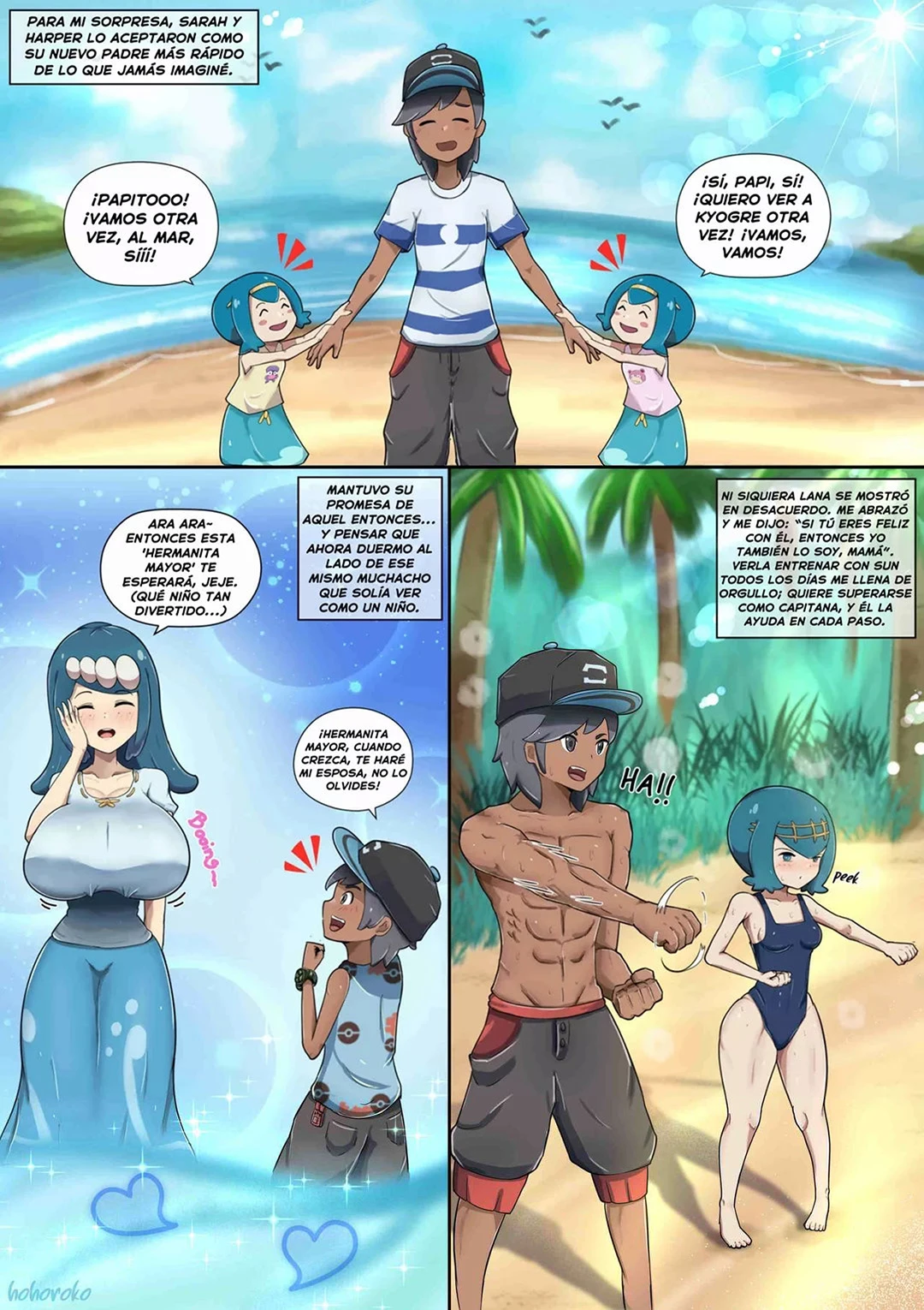La Dama Del Campeón De Alola (Pokemon) 7