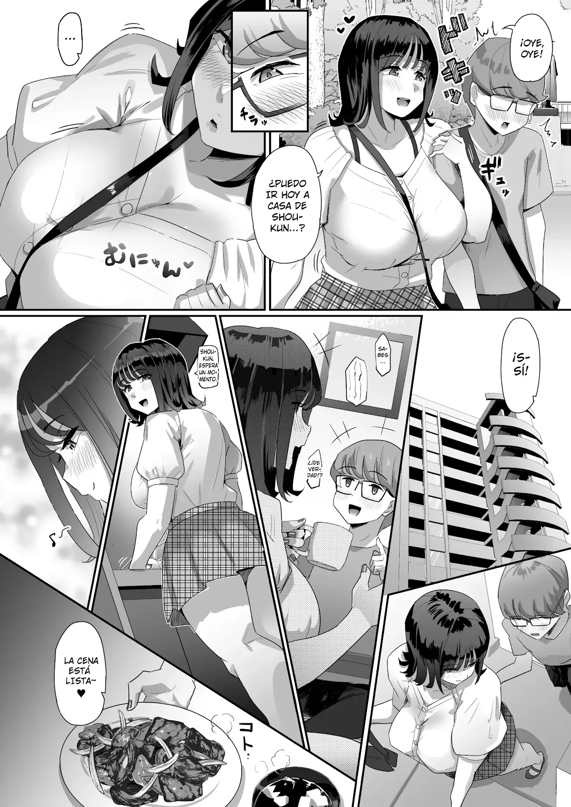 La historia de como una chica con cuerpo erótico y temas enormes entreno mi pene 3