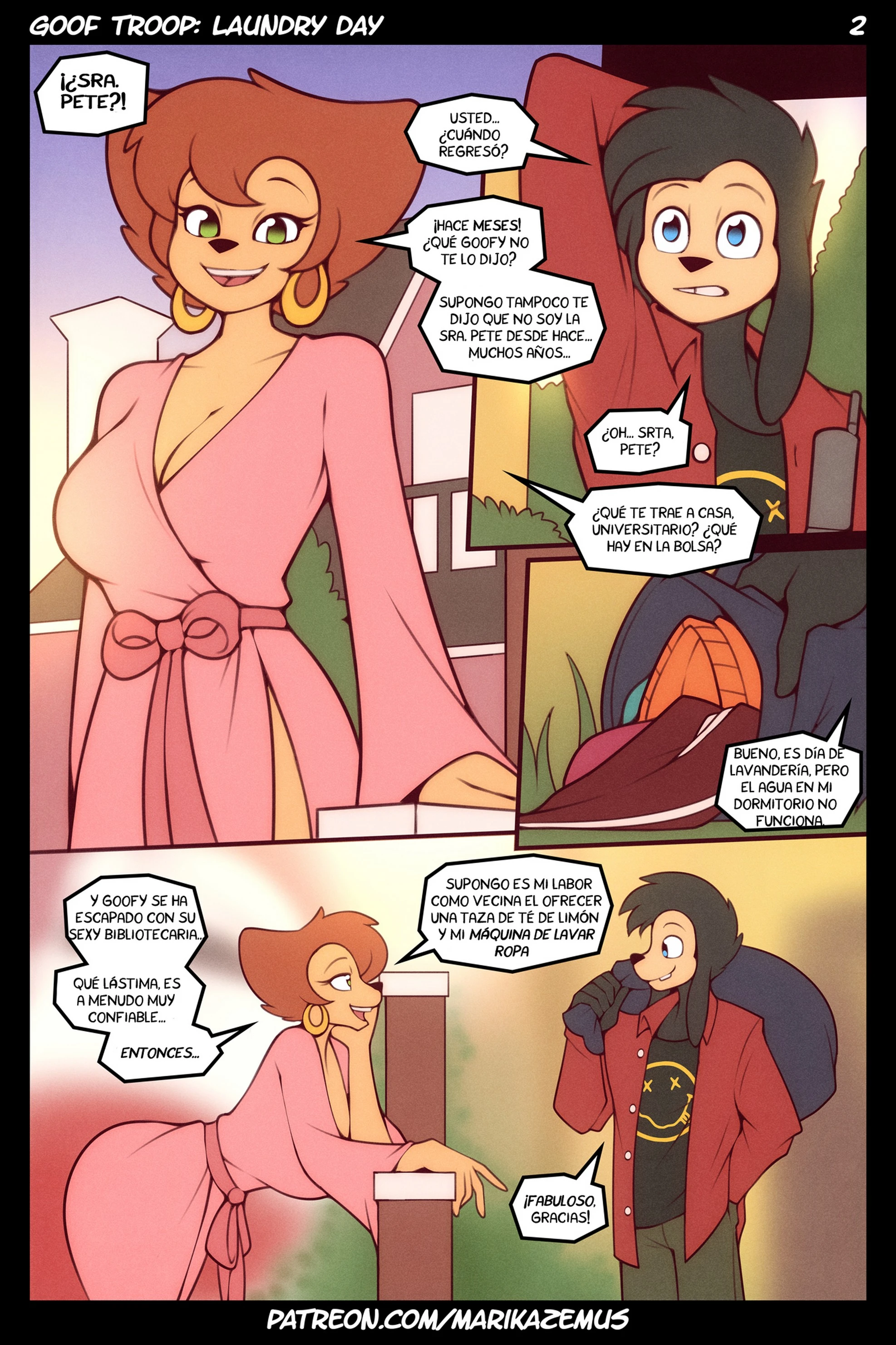 Laundry Day (Goofy) 3