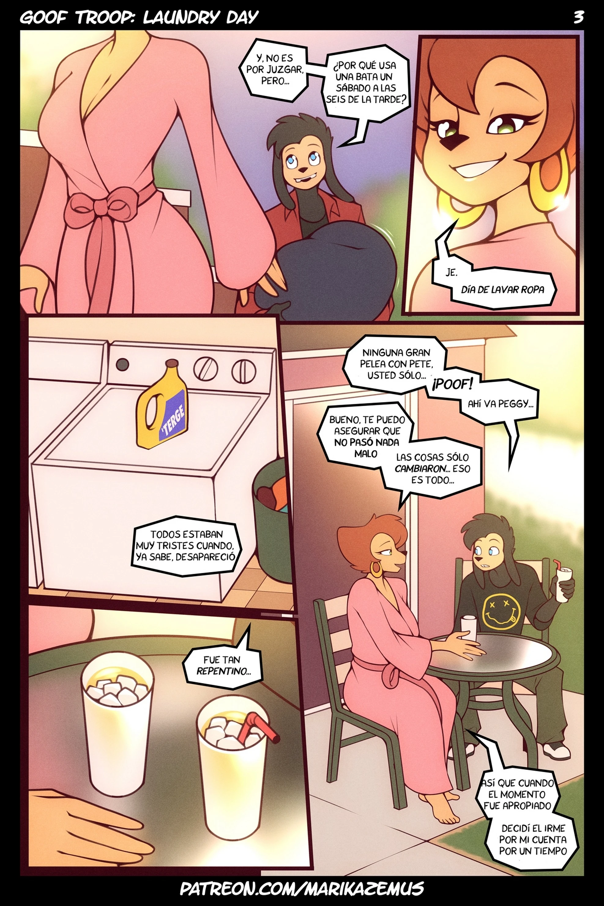 Laundry Day (Goofy) 4
