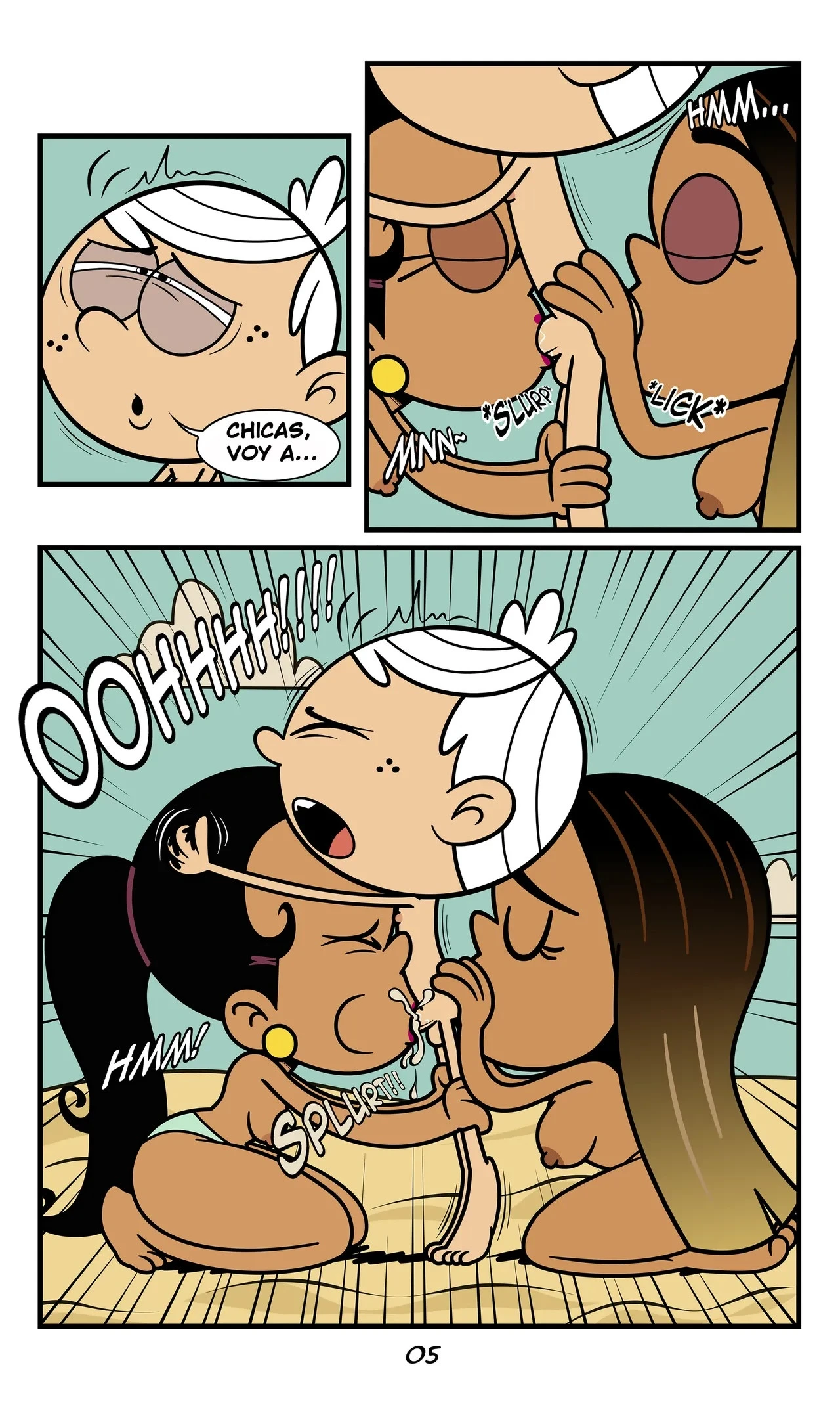 Lincoln X Carlota X Alisa - Taki8Hiro (The Loud House) 5