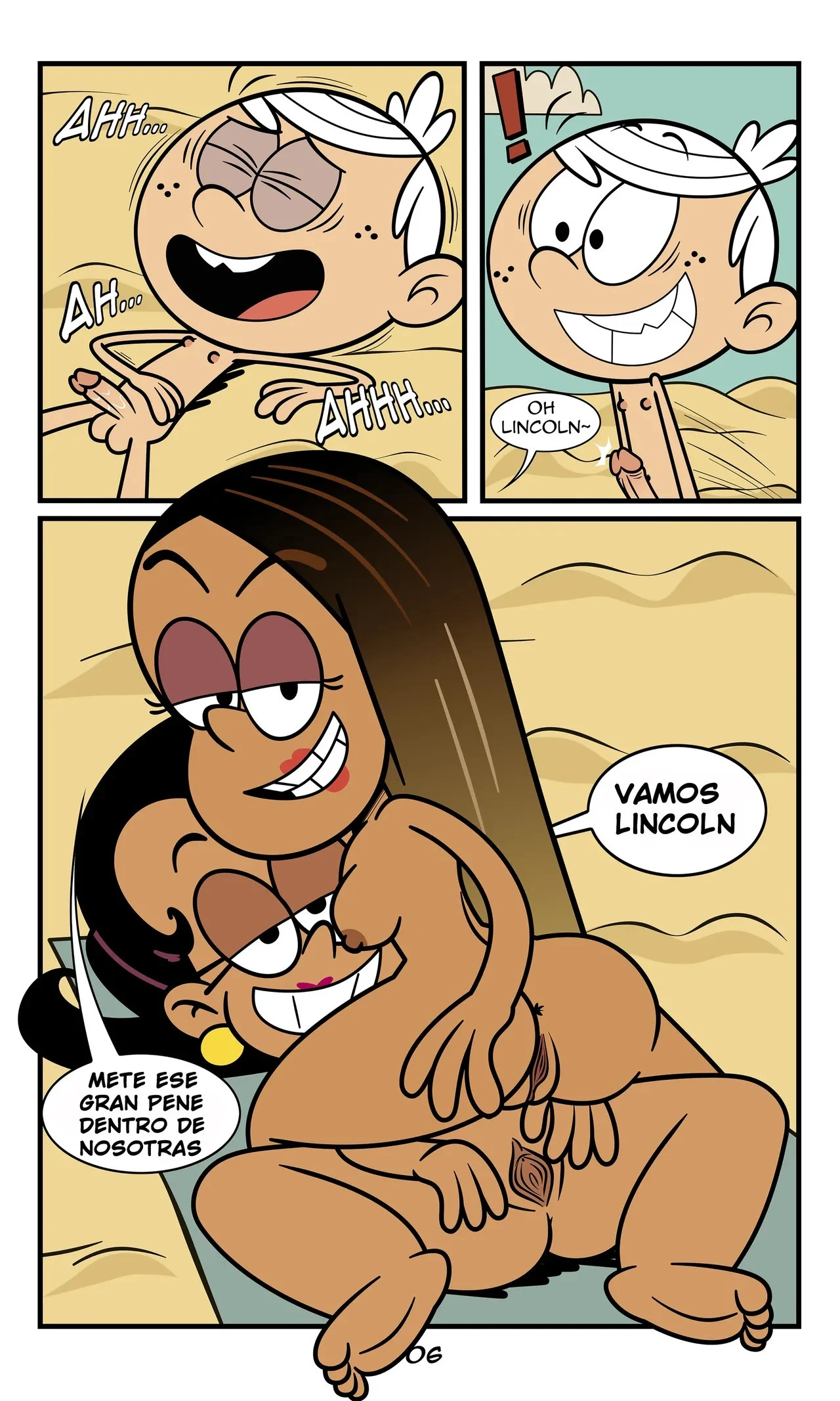 Lincoln X Carlota X Alisa - Taki8Hiro (The Loud House) 6