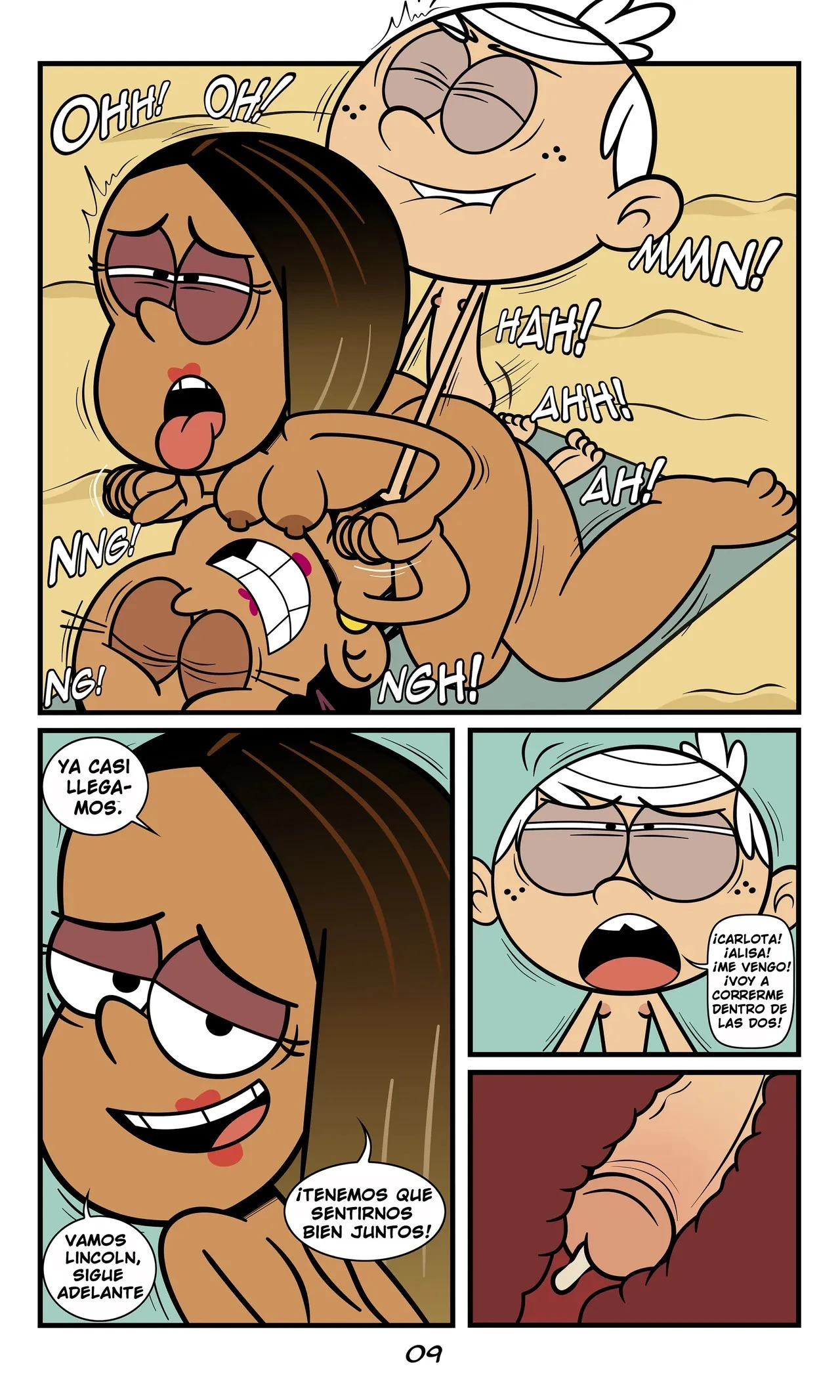 Lincoln X Carlota X Alisa - Taki8Hiro (The Loud House) 9