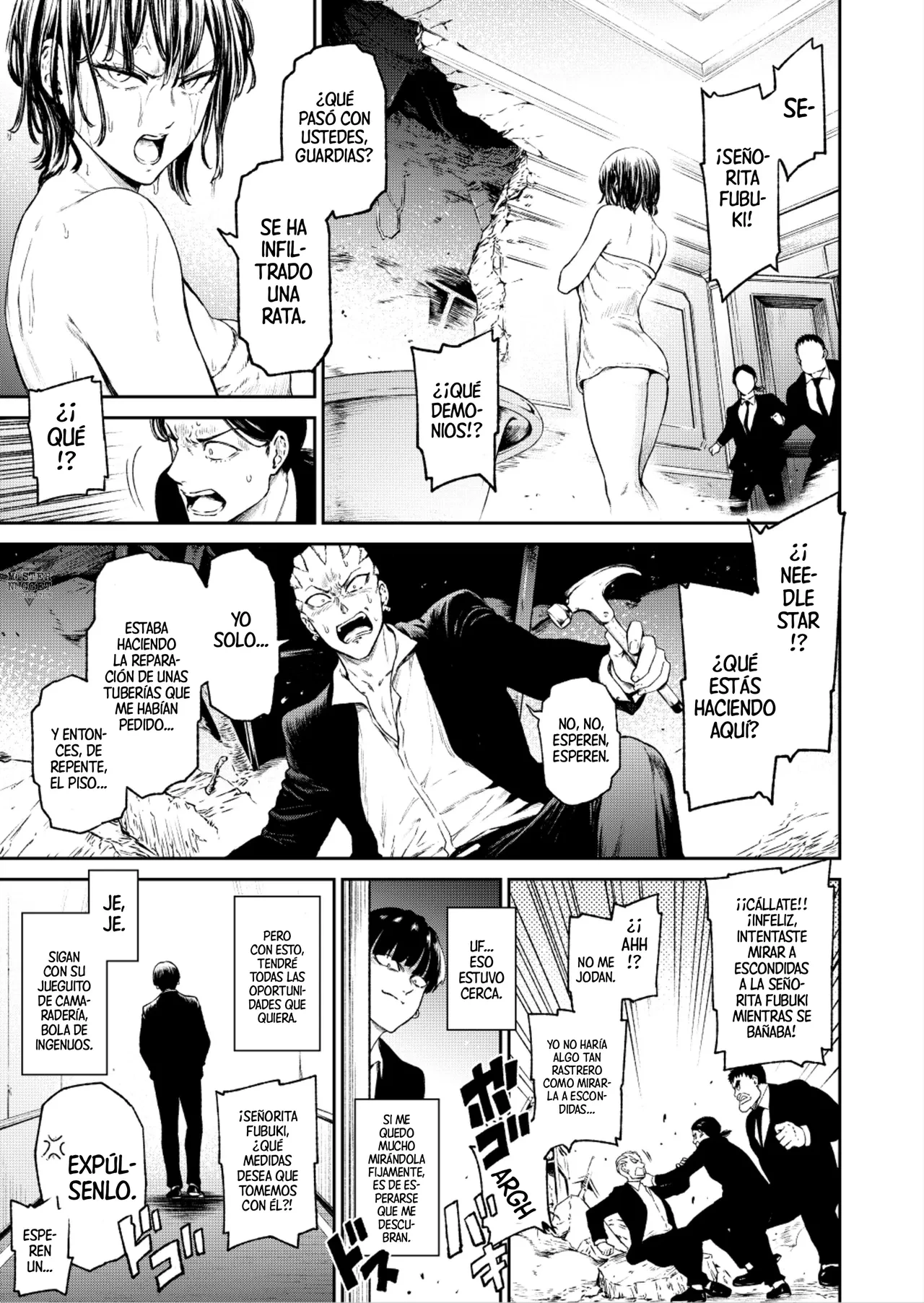 Manga de un delirio - Kiyosumi Hurricane (One Punch Man) 5