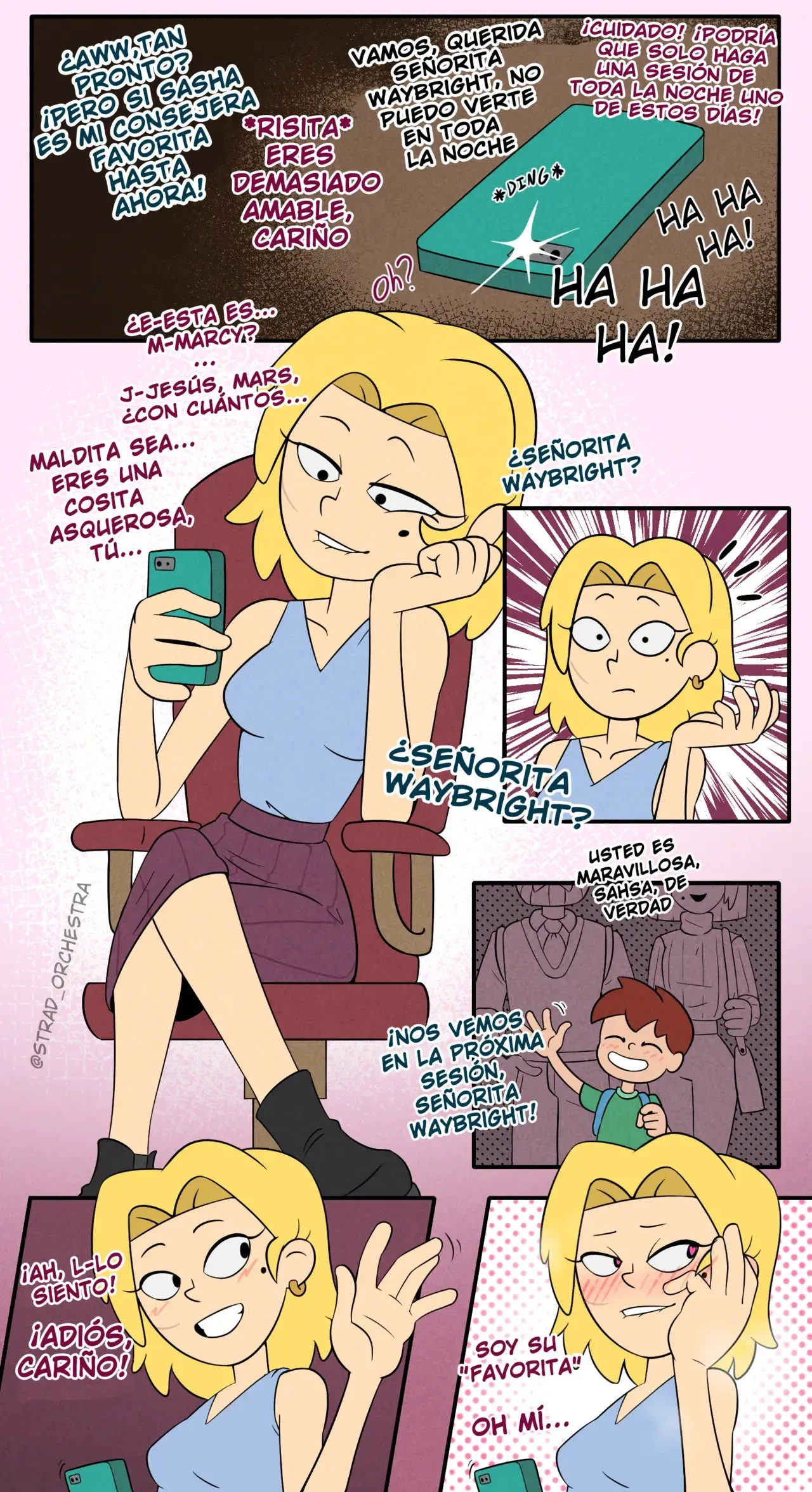Marcy's SS Hort Comic - Stradivarius (Amphibia) 7