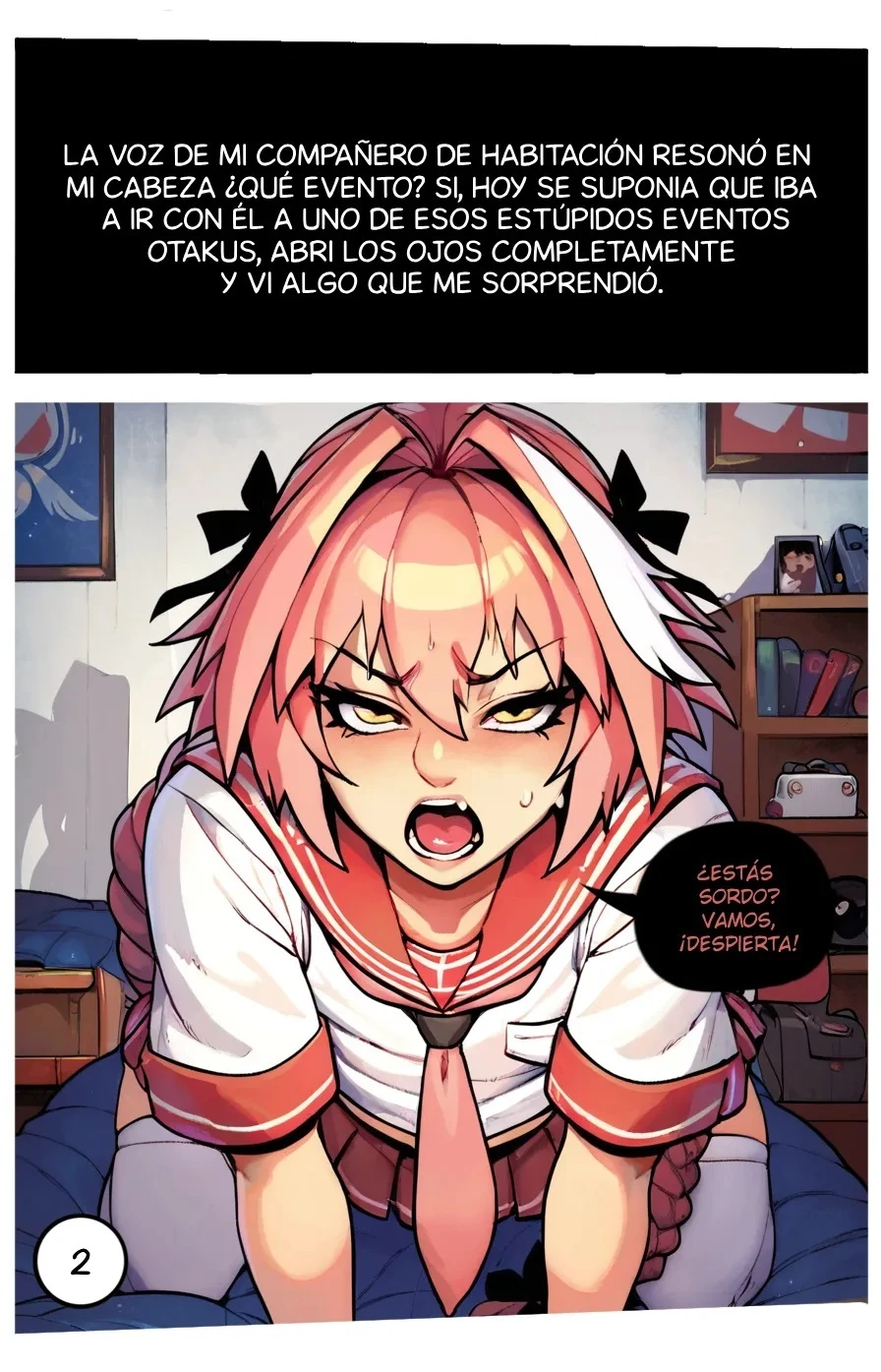 (Trap) Mi Compañero De Habitación Es Un Cosplayer Trap 3