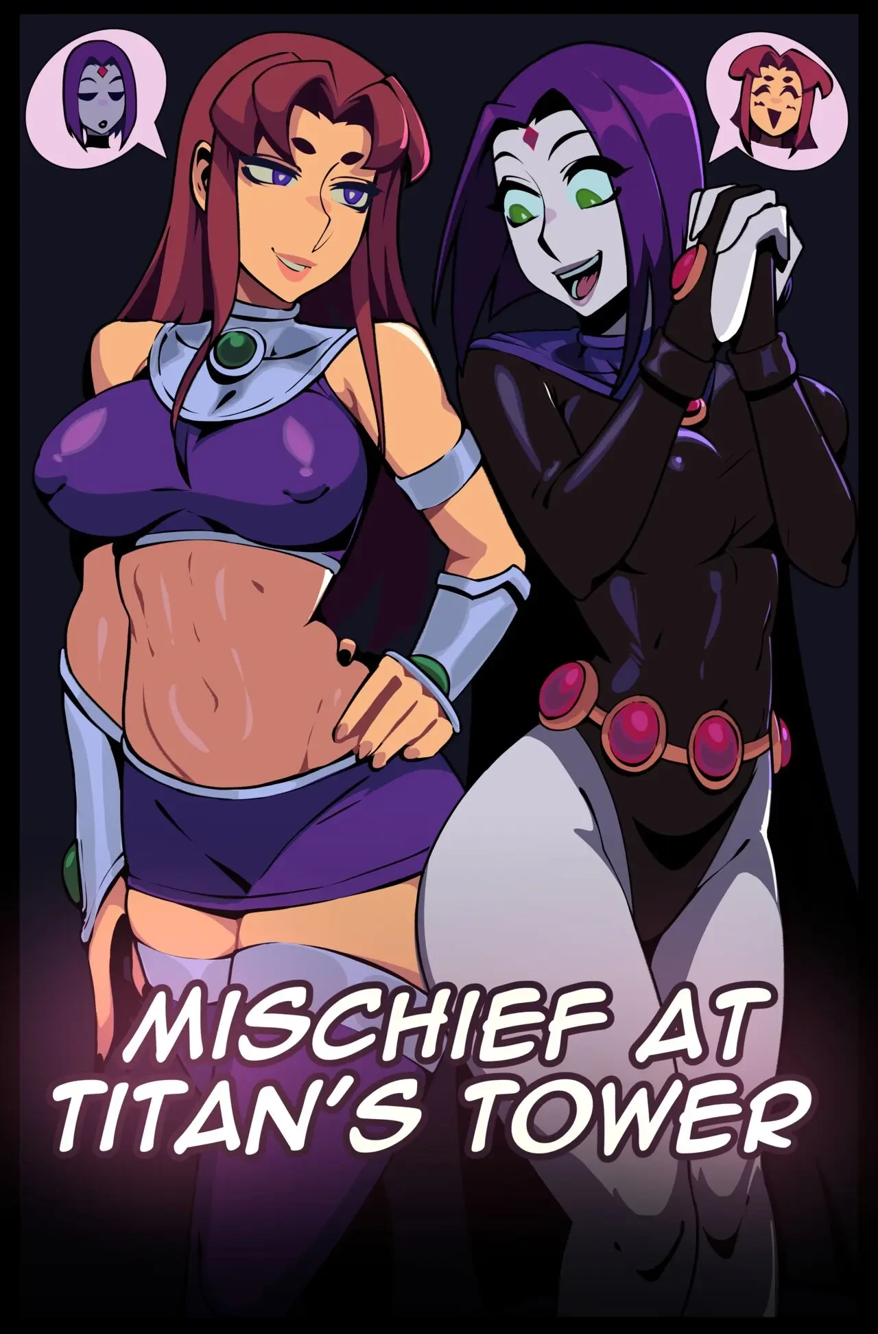 Michief At Titans Tower (Teen Titans)