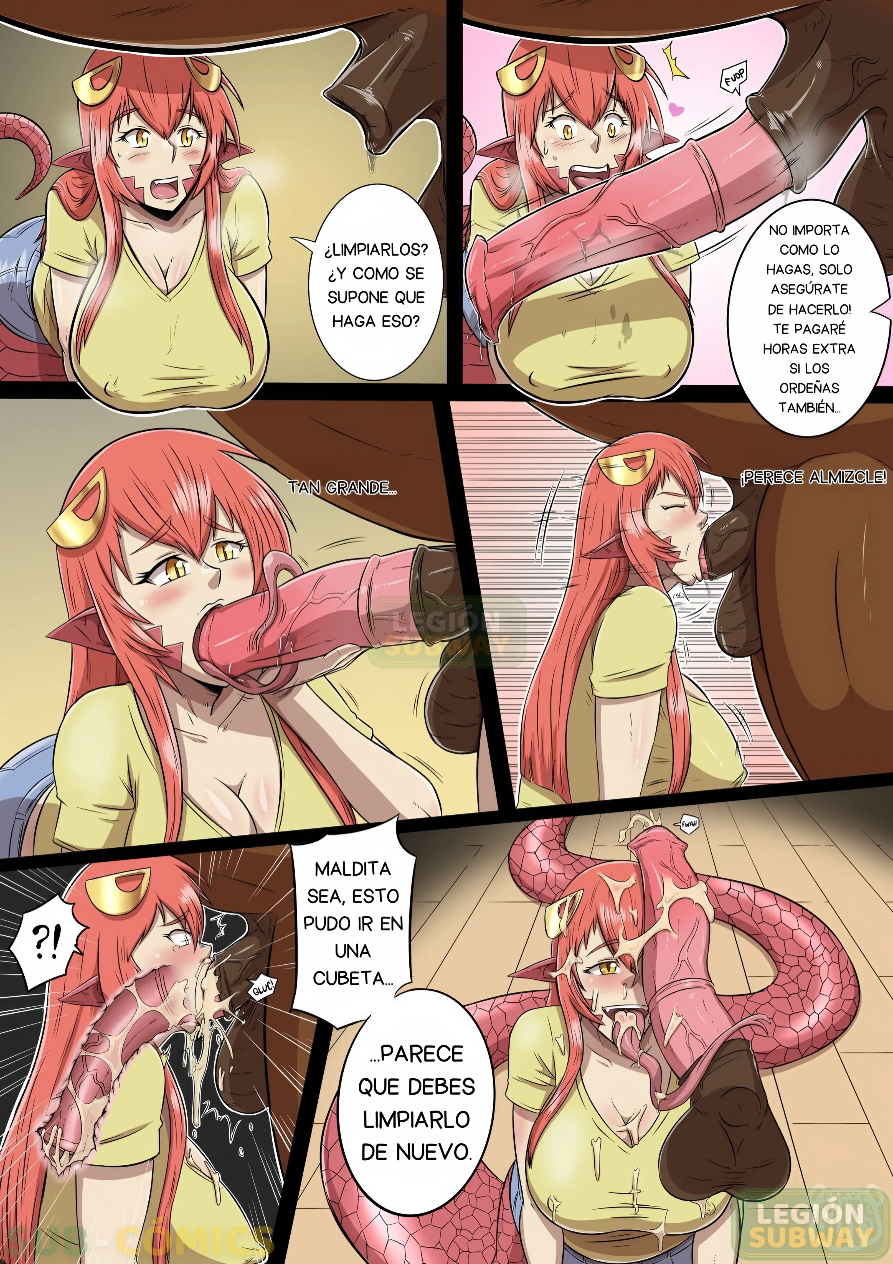 Miia Turned Hot With Centaur Penis (Monster Musume) 2