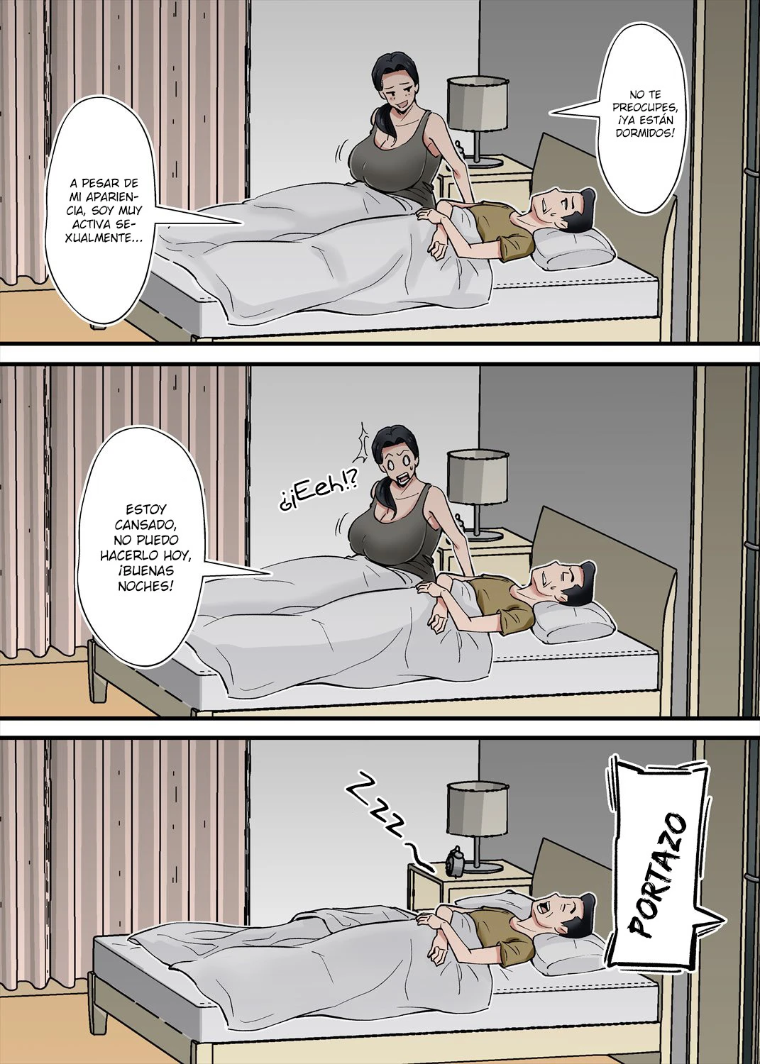 Quiero ponerle los cuernos a mi esposa con mi suegra de grandes pechos 5