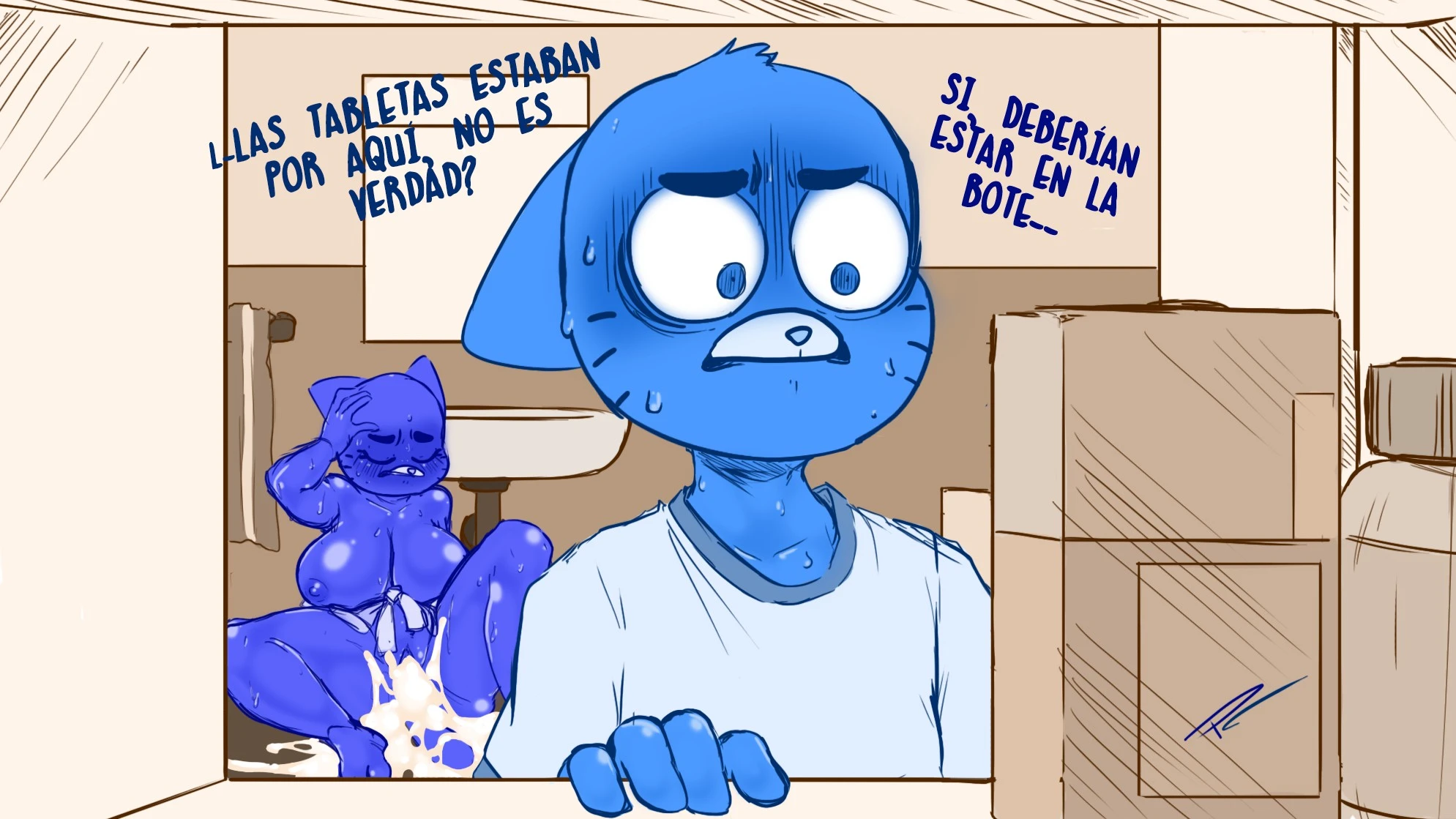 The Amazing Drain Of Cumballs (Gumball) 21