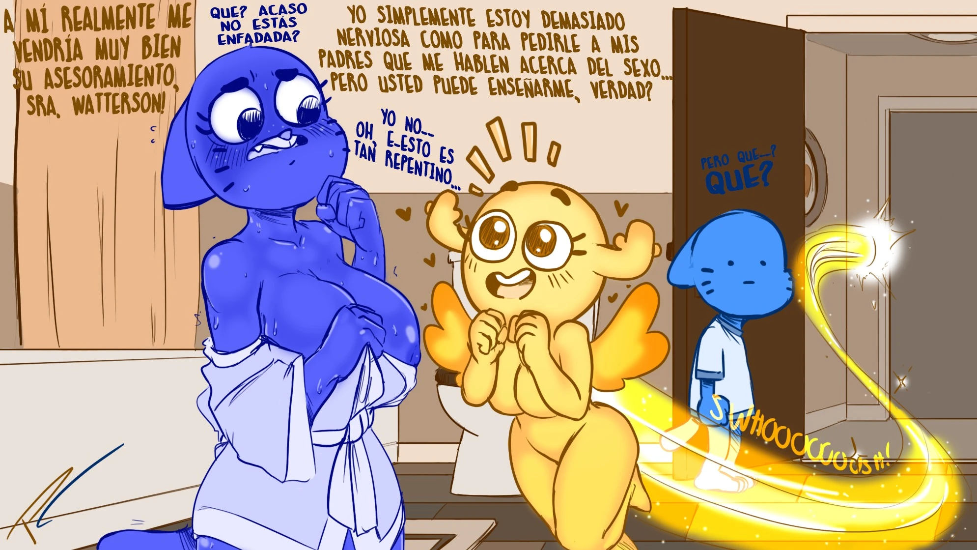 The Amazing Drain Of Cumballs (Gumball) 32