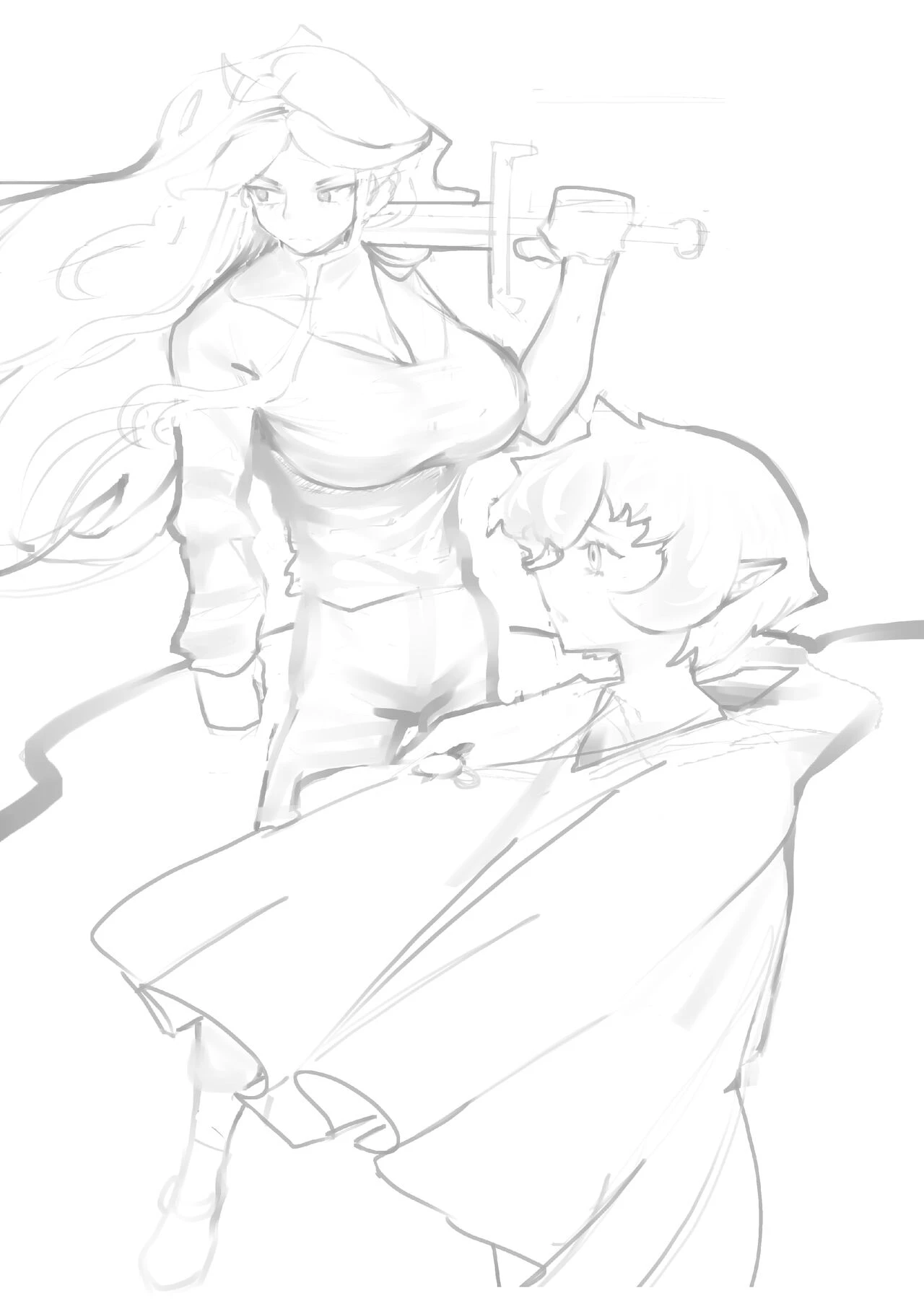 The Futa's Elf Traveling Companion! (Futanari) 2