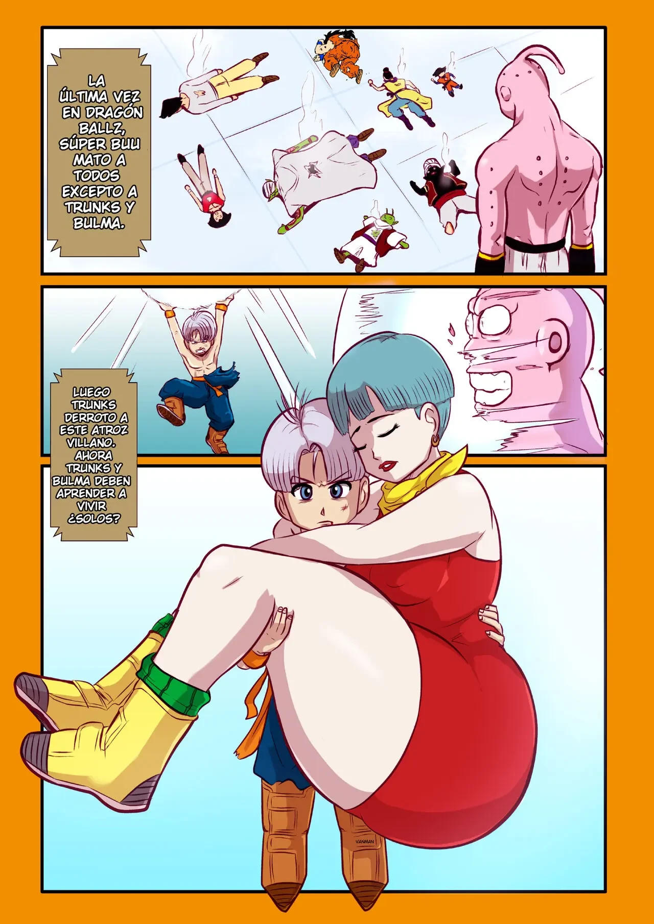 Trunks Se Queda Solo Con Su Madre - 5Tarex (One Piece) 2