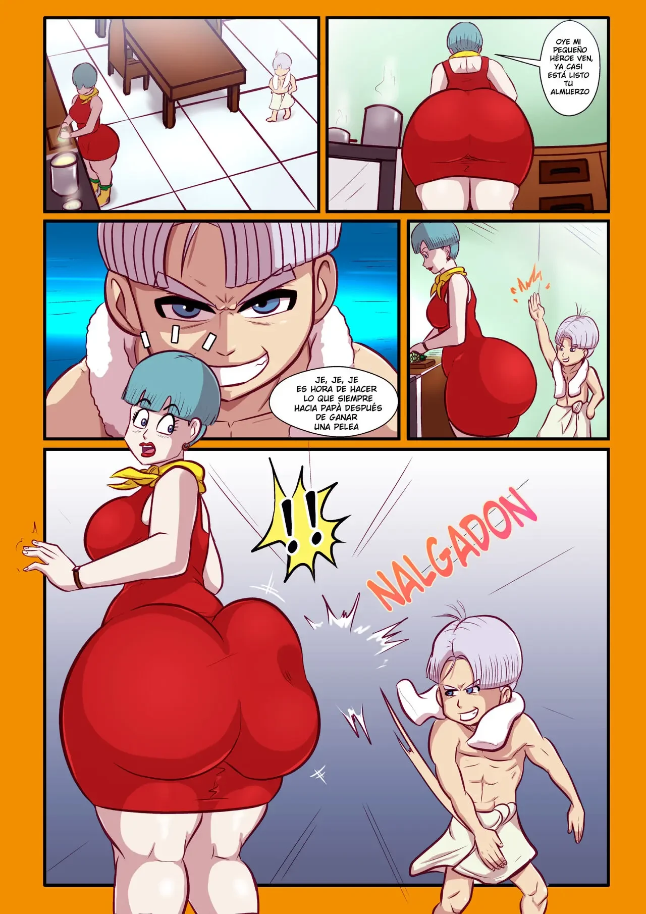 Trunks Se Queda Solo Con Su Madre - 5Tarex (One Piece) 3