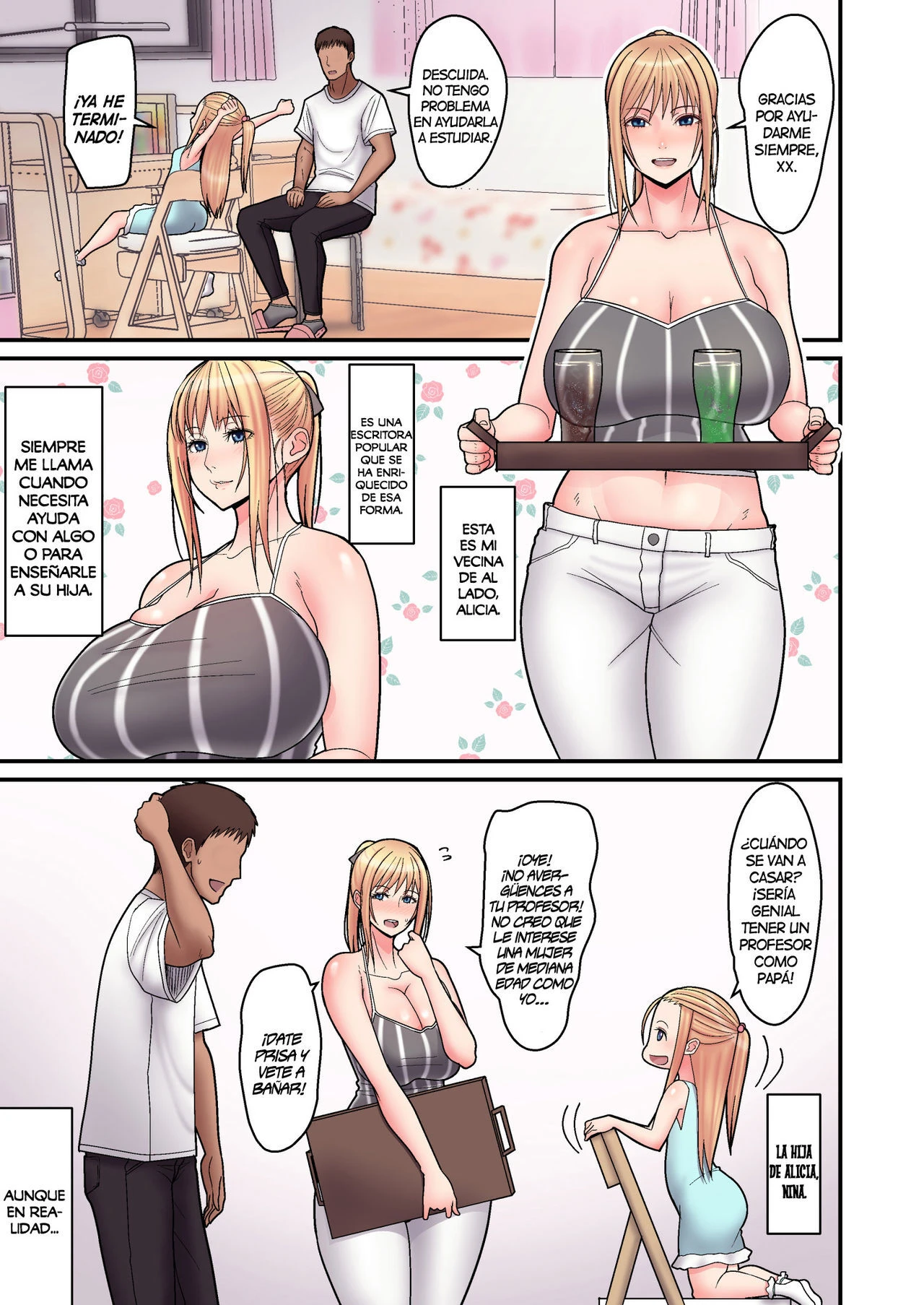 Un Dulce Amor Con Una Madre Soltera Rubia 3