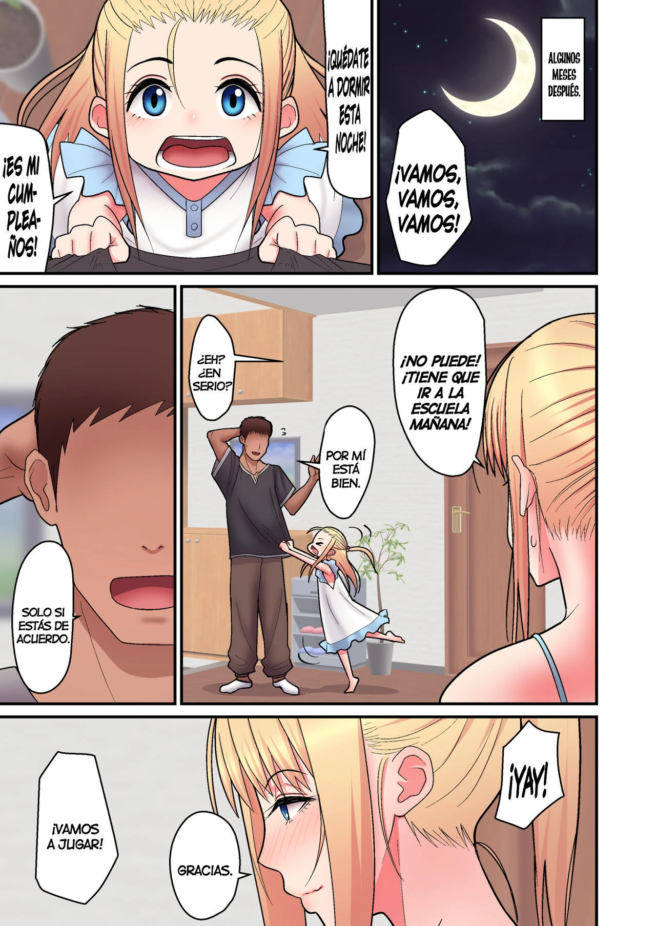 Un Dulce Amor Con Una Madre Soltera Rubia 11