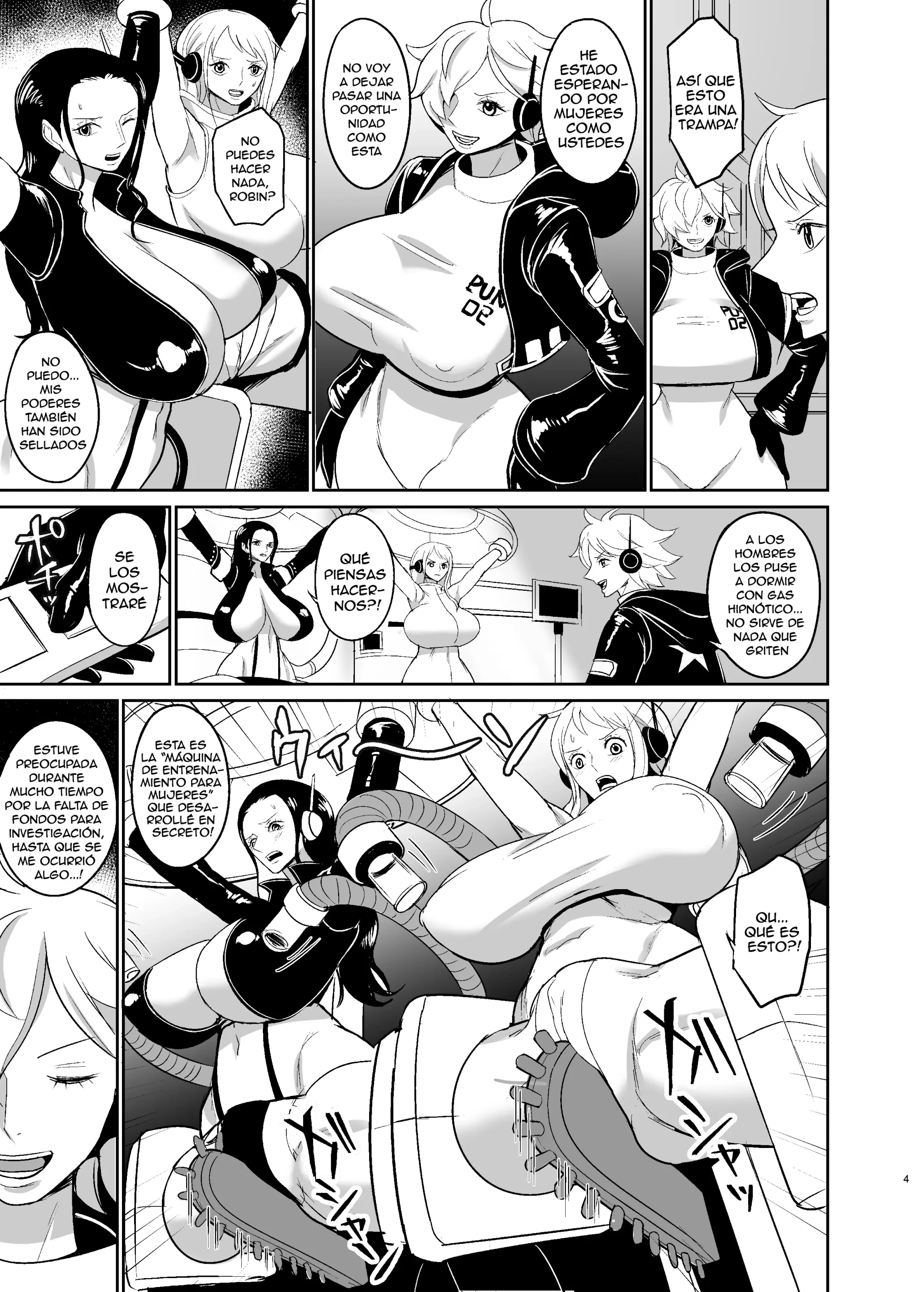 Violación Con Máquina De Orgasmos Forzados Para Piratas Femeninas (One Piece) 4