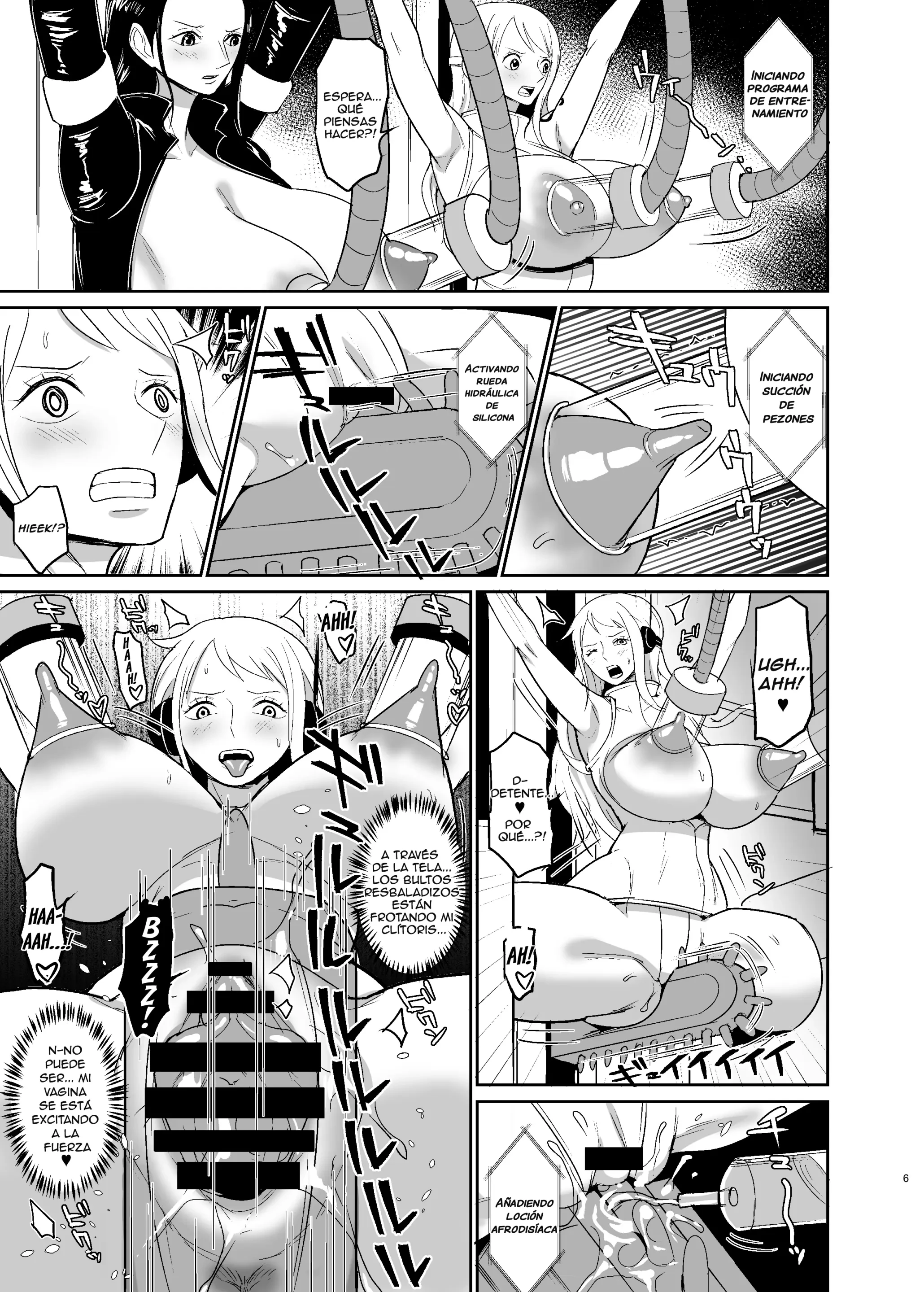 Violación Con Máquina De Orgasmos Forzados Para Piratas Femeninas (One Piece) 6