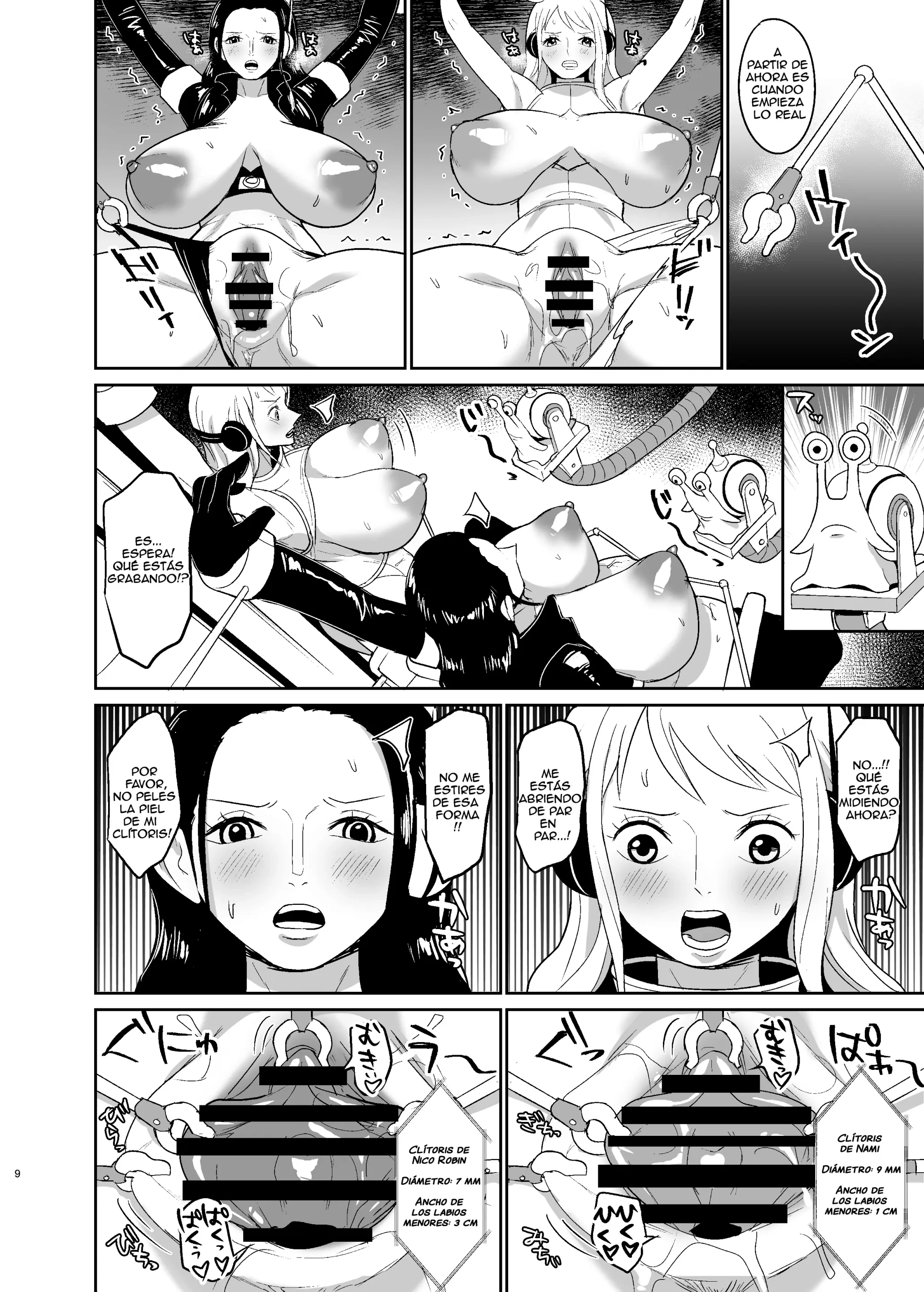 Violación Con Máquina De Orgasmos Forzados Para Piratas Femeninas (One Piece) 9