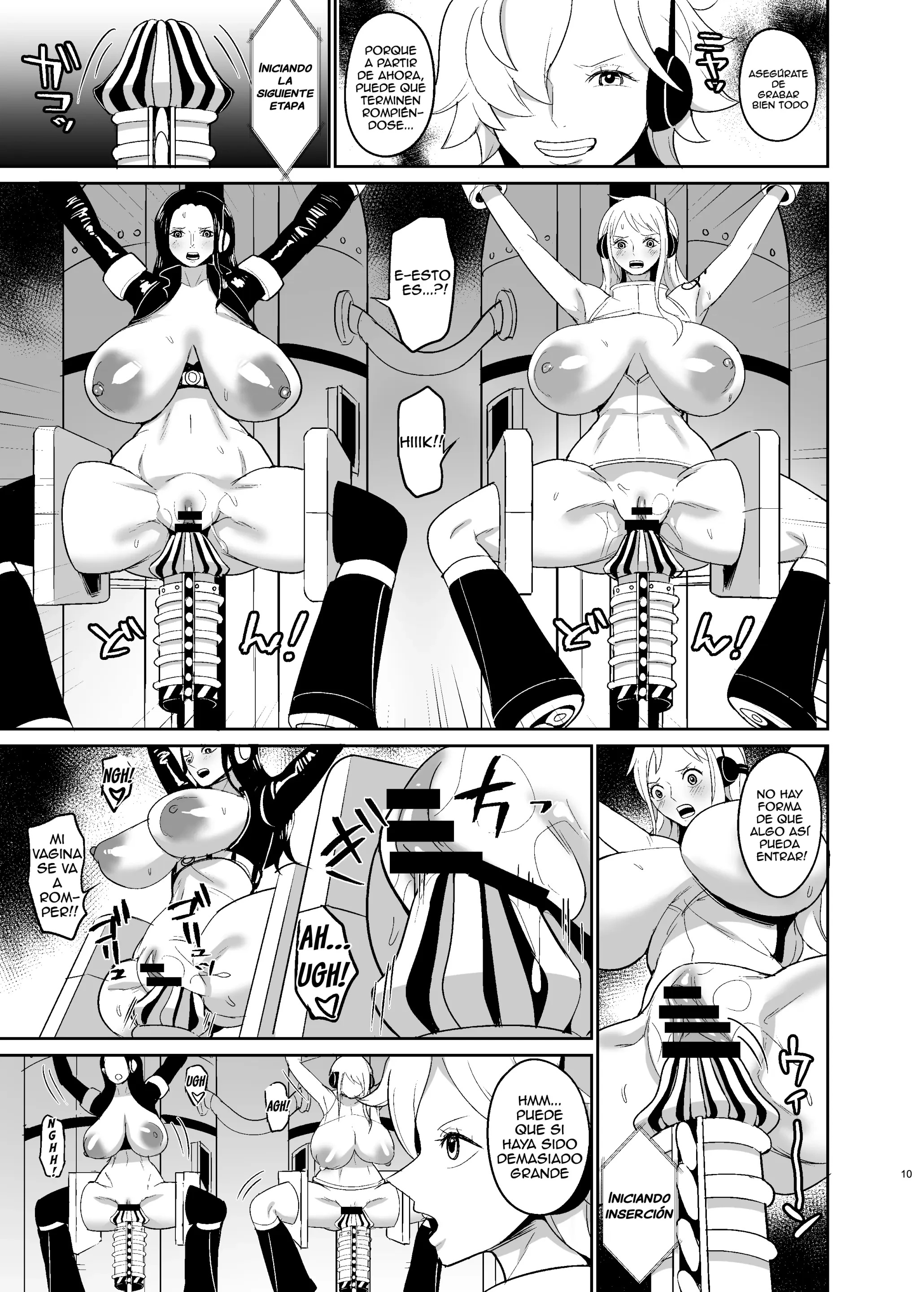 Violación Con Máquina De Orgasmos Forzados Para Piratas Femeninas (One Piece) 10