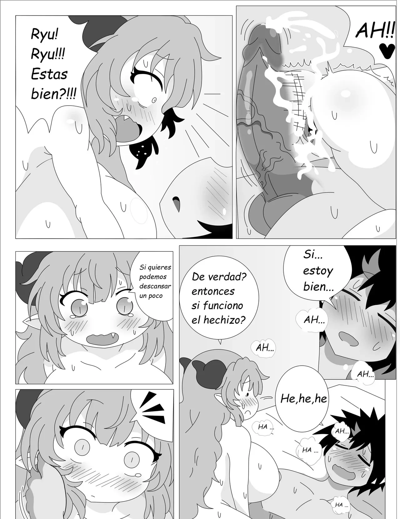 Viviendo Con Una Dragona Caotica Version H 14