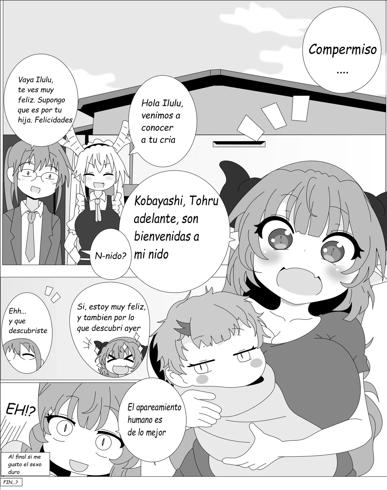 Viviendo Con Una Dragona Caotica Version H 28